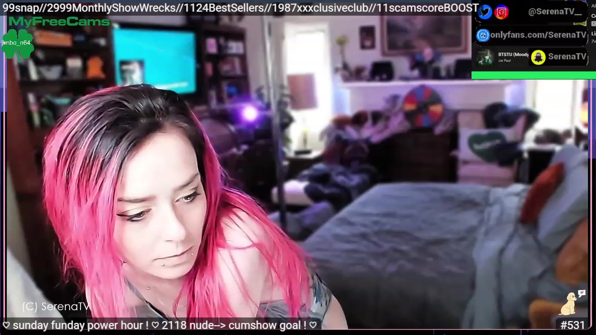 Gallery image thumbnail from serenatv's myfreecams stream on, 03/05/2023, 21:01 image 20 of 20