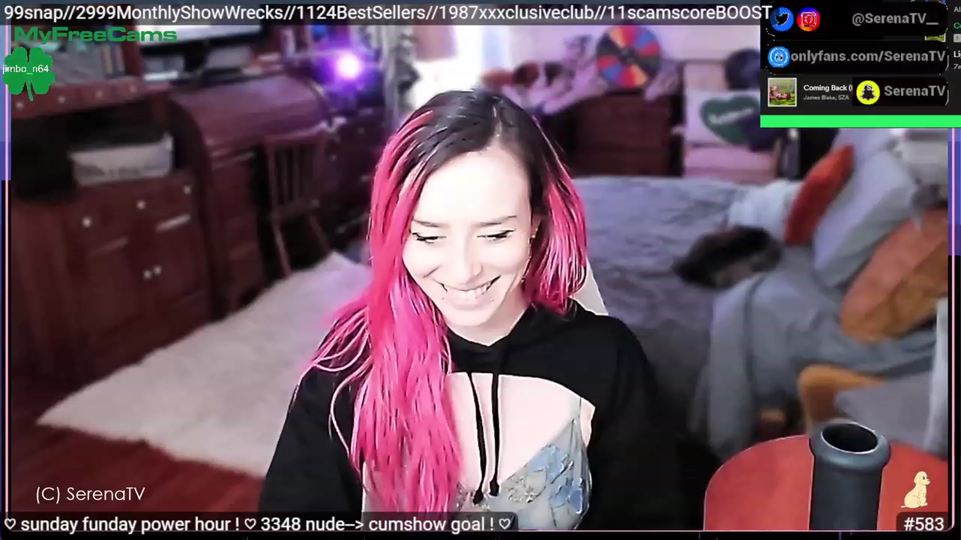 Gallery image thumbnail from serenatv's myfreecams stream on, 03/05/2023, 21:01 image 5 of 20