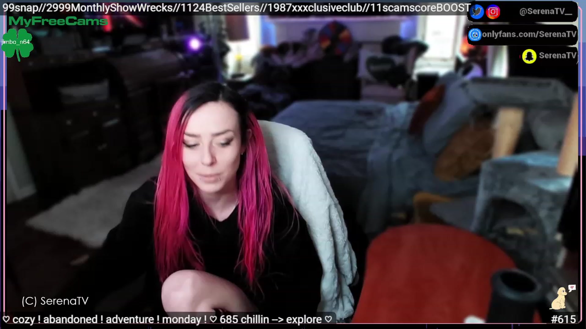 Gallery image thumbnail from serenatv's myfreecams stream on, 03/06/2023, 20:03 image 14 of 20