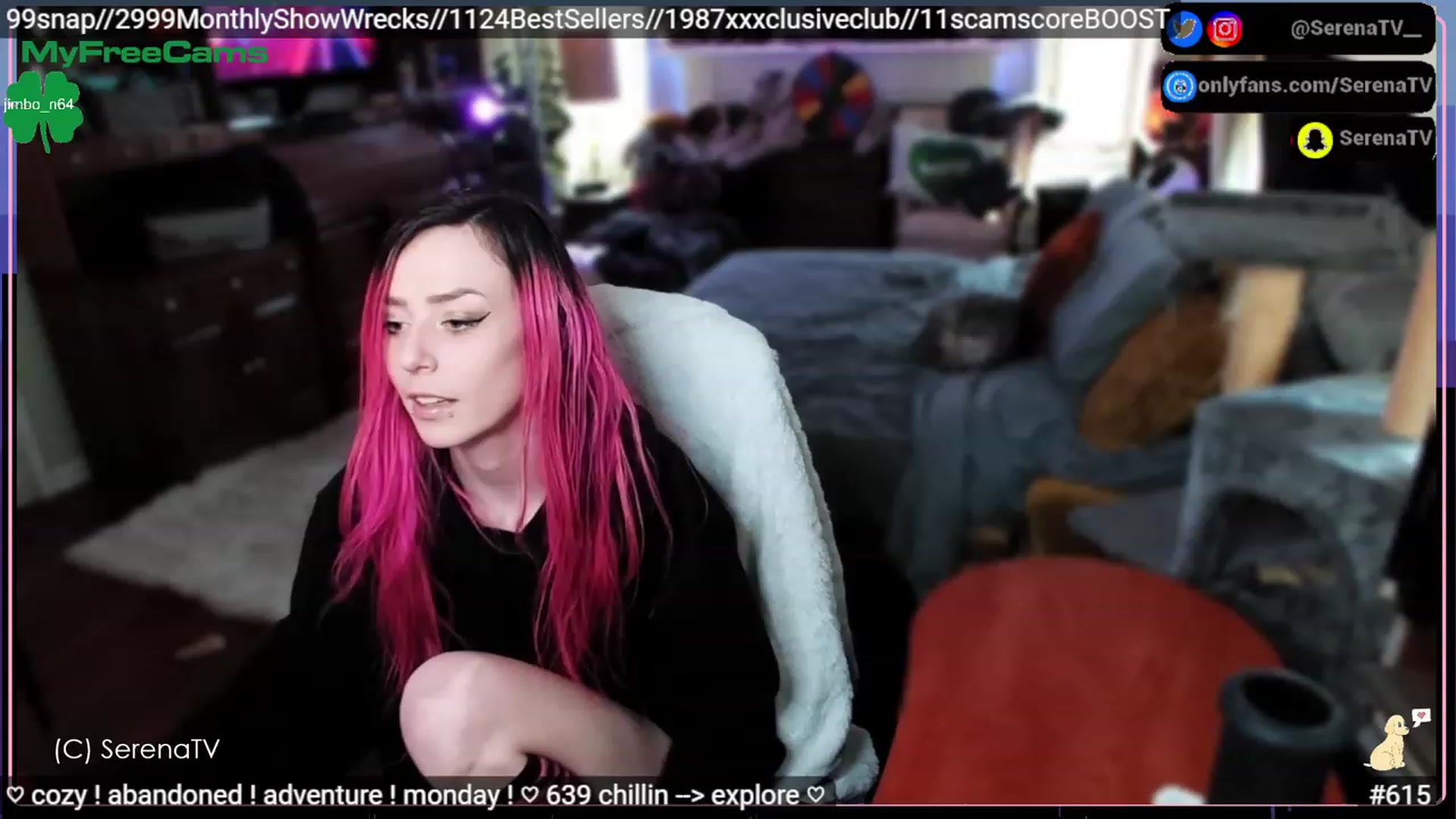 Gallery image thumbnail from serenatv's myfreecams stream on, 03/06/2023, 20:03 image 17 of 20