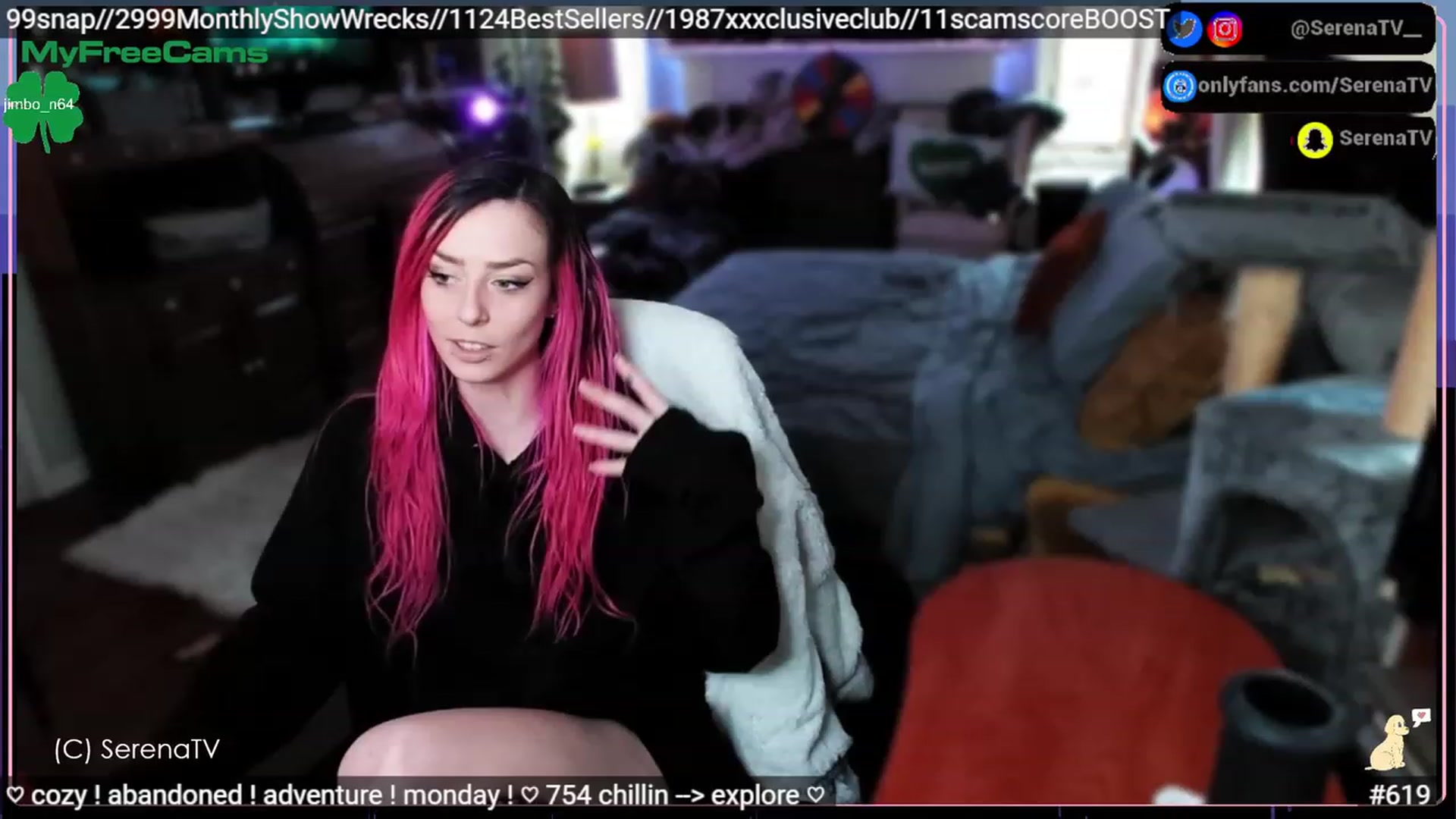 Gallery image thumbnail from serenatv's myfreecams stream on, 03/06/2023, 20:03 image 12 of 20