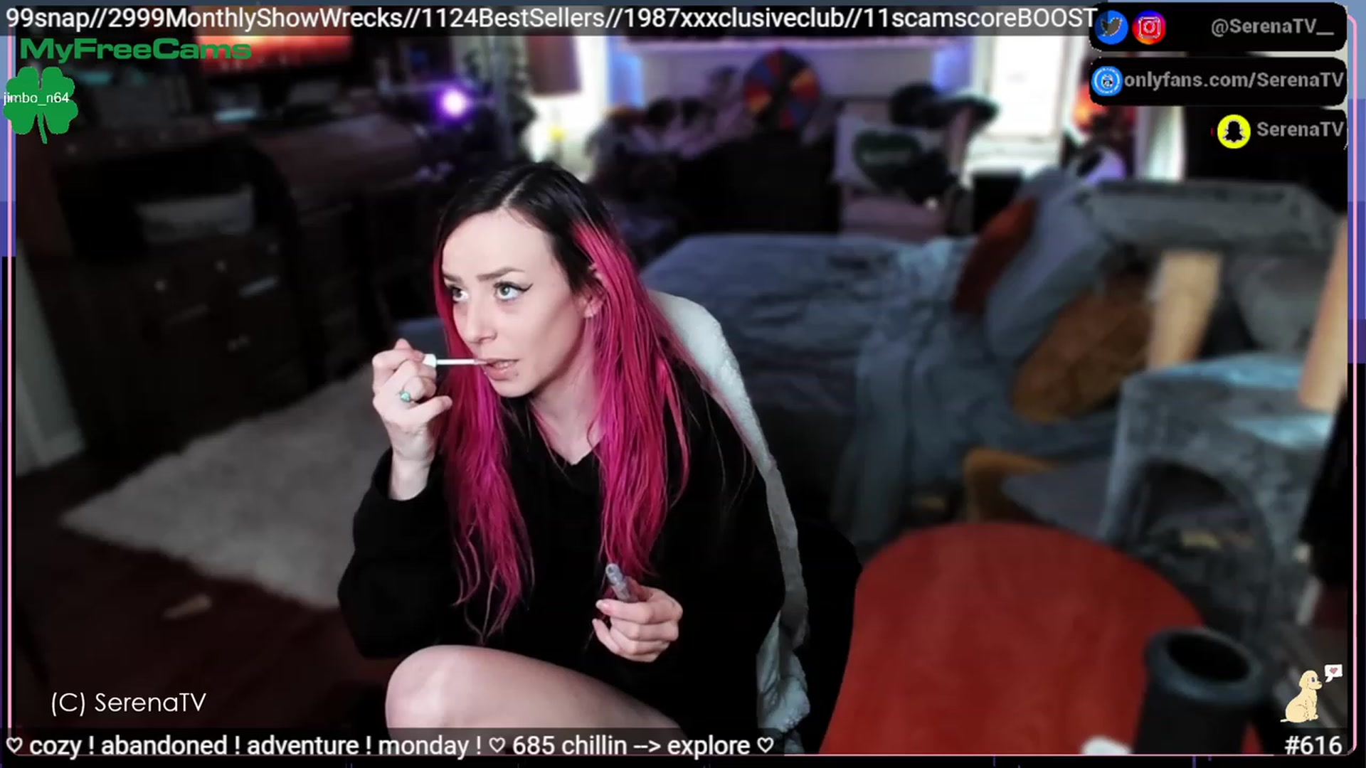 Gallery image thumbnail from serenatv's myfreecams stream on, 03/06/2023, 20:03 image 15 of 20