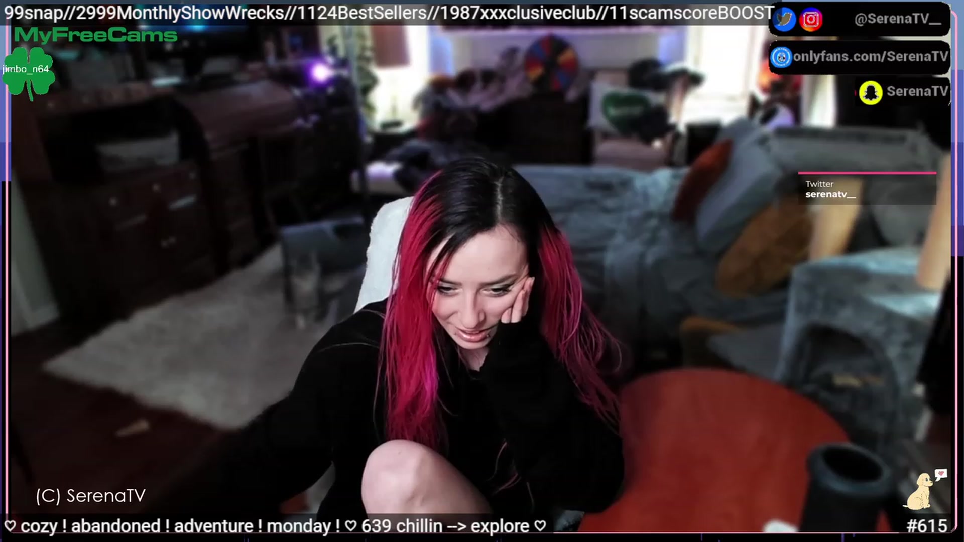 Gallery image thumbnail from serenatv's myfreecams stream on, 03/06/2023, 20:03 image 16 of 20