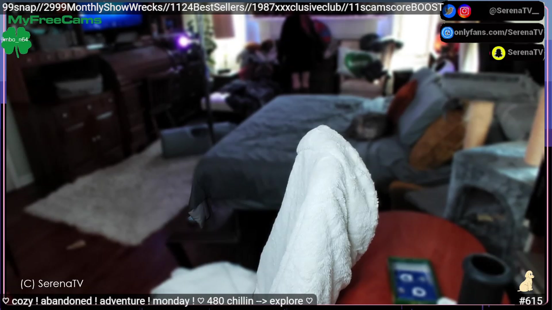 Gallery image thumbnail from serenatv's myfreecams stream on, 03/06/2023, 20:03 image 19 of 20
