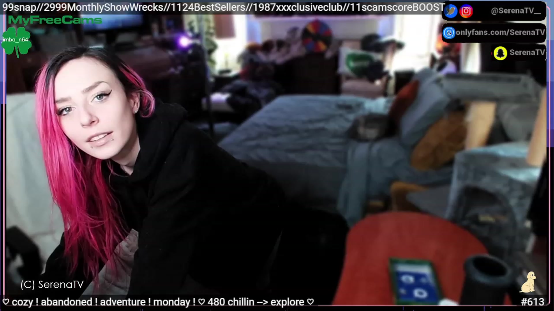 Gallery image thumbnail from serenatv's myfreecams stream on, 03/06/2023, 20:03 image 20 of 20