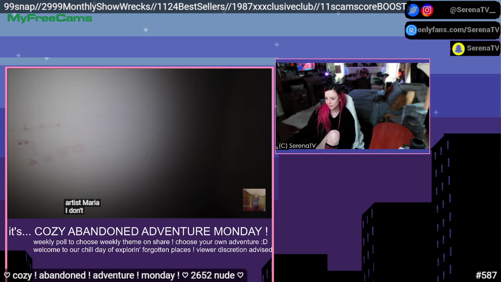 Gallery image thumbnail from serenatv's myfreecams stream on, 03/06/2023, 21:16 image 4 of 20