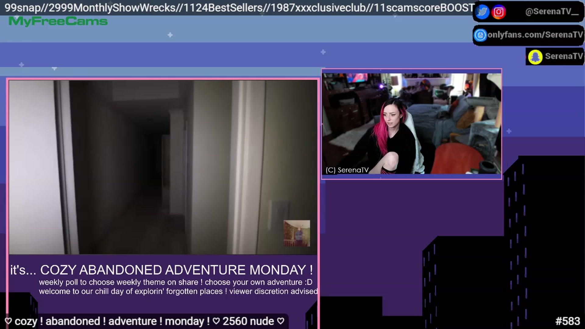Gallery image thumbnail from serenatv's myfreecams stream on, 03/06/2023, 21:16 image 5 of 20