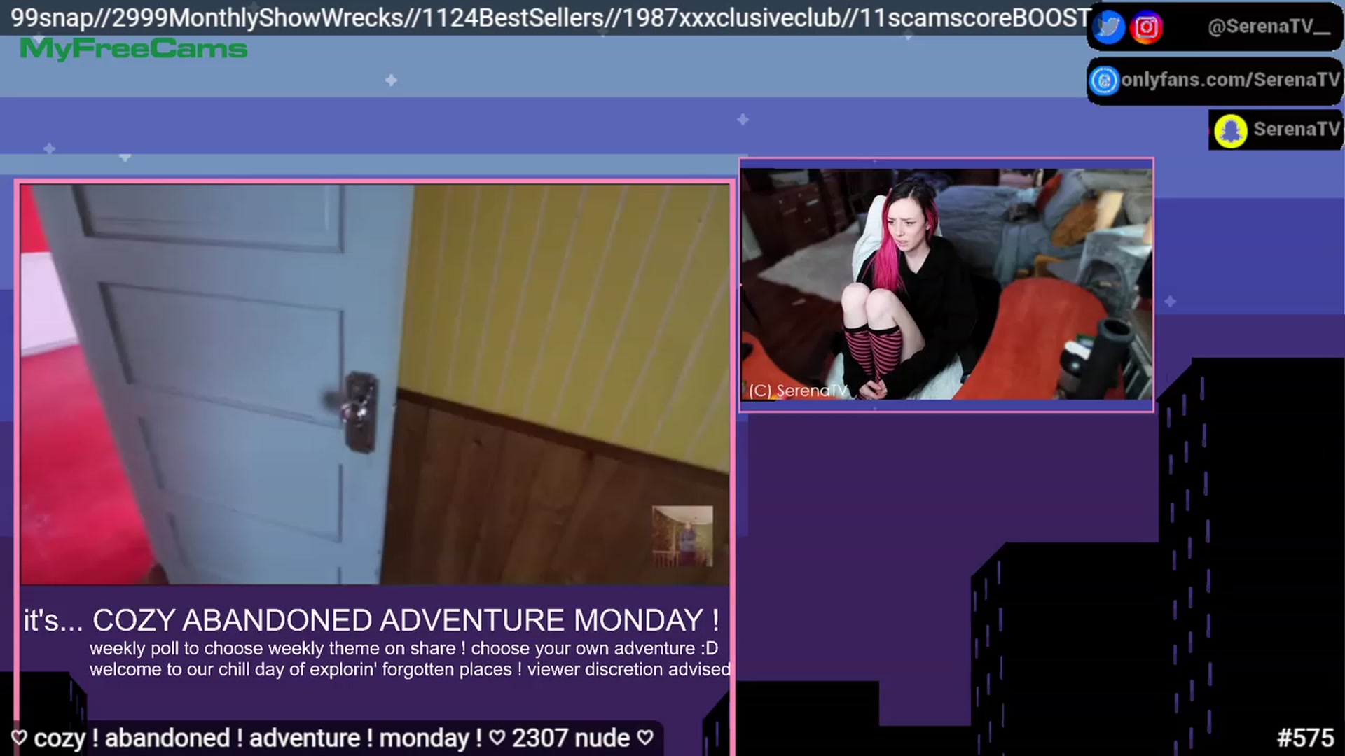 Gallery image thumbnail from serenatv's myfreecams stream on, 03/06/2023, 21:16 image 8 of 20