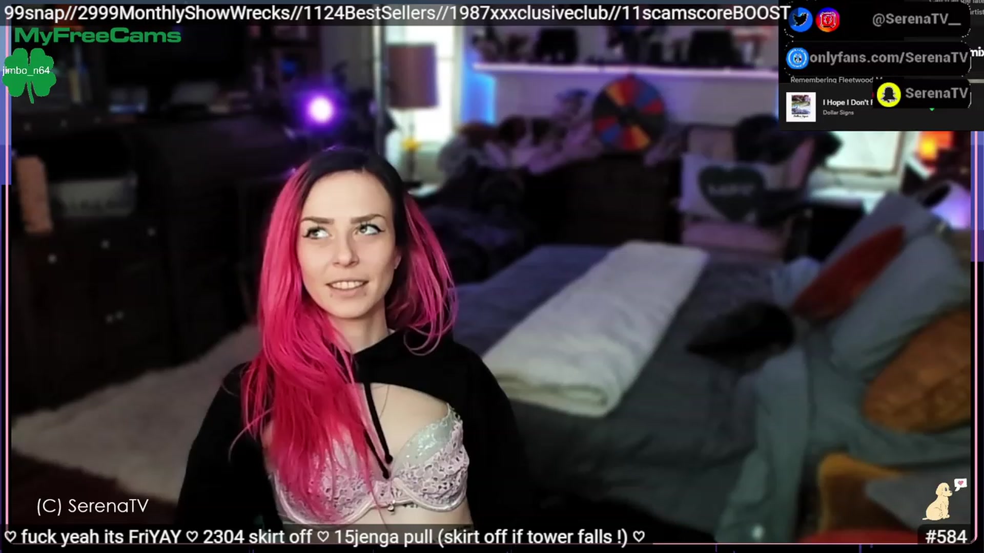 Gallery image thumbnail from serenatv's myfreecams stream on, 03/10/2023, 22:10 image 4 of 20