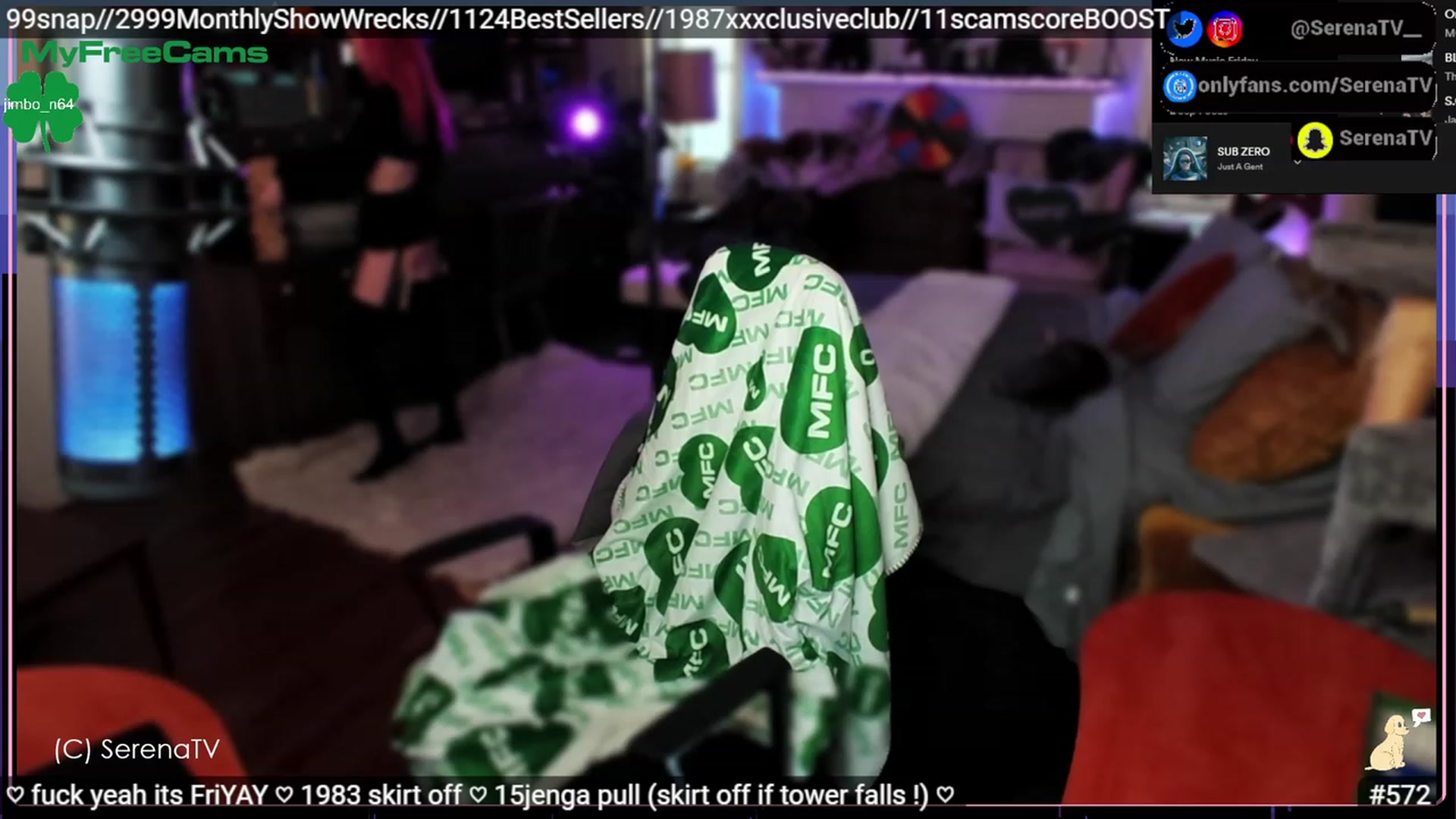 Gallery image thumbnail from serenatv's myfreecams stream on, 03/10/2023, 22:10 image 13 of 20