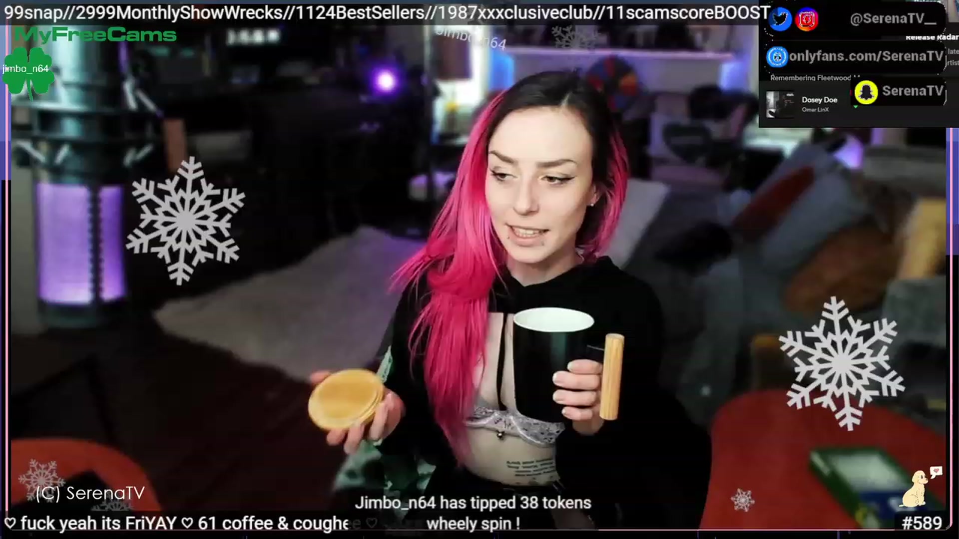Gallery image thumbnail from serenatv's myfreecams stream on, 03/10/2023, 22:10 image 2 of 20