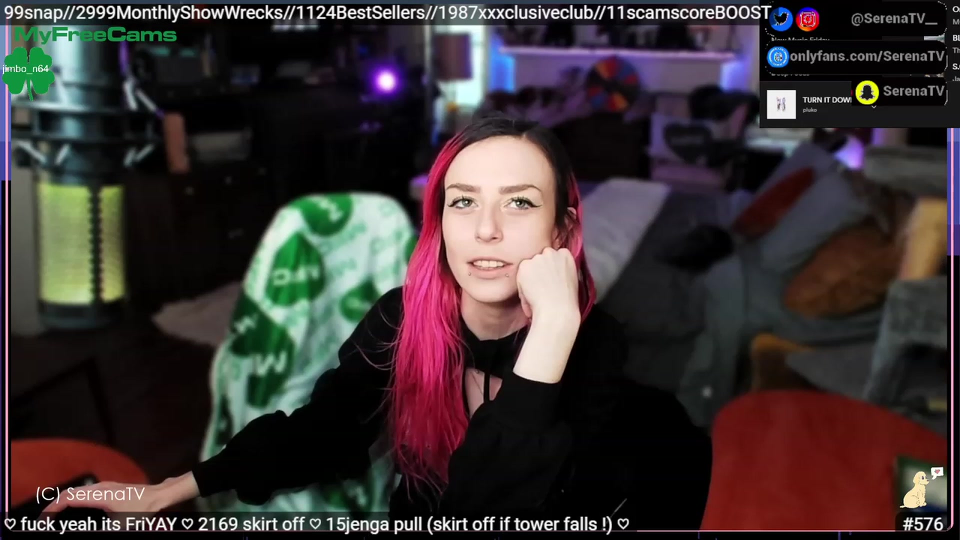 Gallery image thumbnail from serenatv's myfreecams stream on, 03/10/2023, 22:10 image 10 of 20