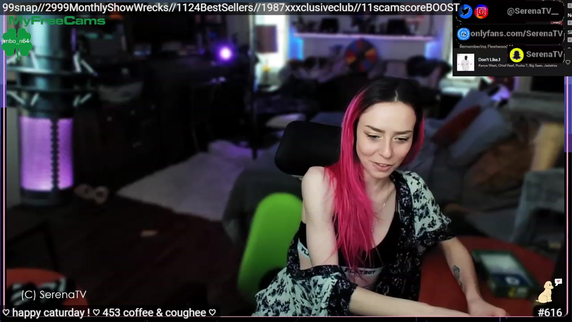 Gallery image thumbnail from serenatv's myfreecams stream on, 03/11/2023, 20:54 image 17 of 20