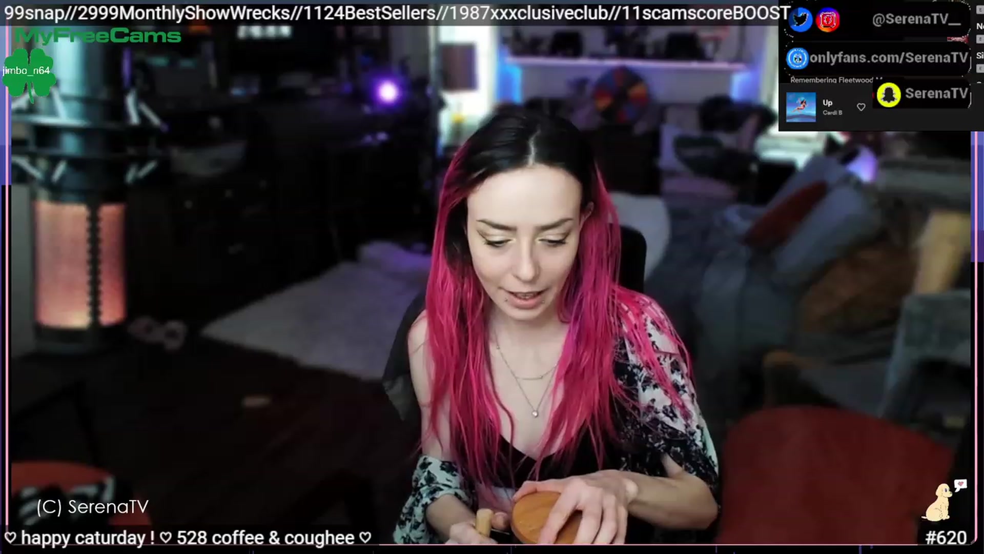 Gallery image thumbnail from serenatv's myfreecams stream on, 03/11/2023, 20:54 image 11 of 20
