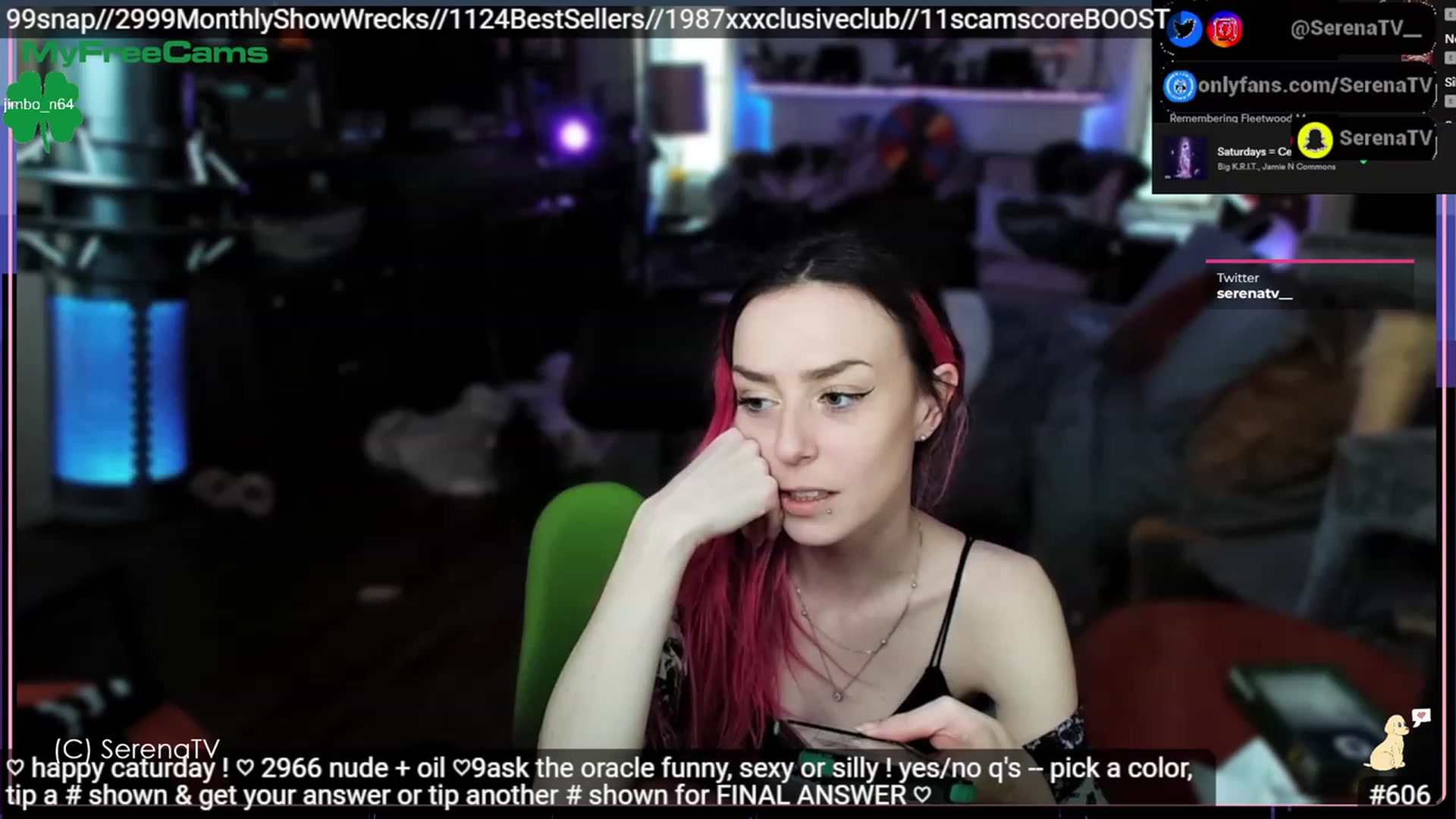 Gallery image thumbnail from serenatv's myfreecams stream on, 03/11/2023, 21:57 image 7 of 20