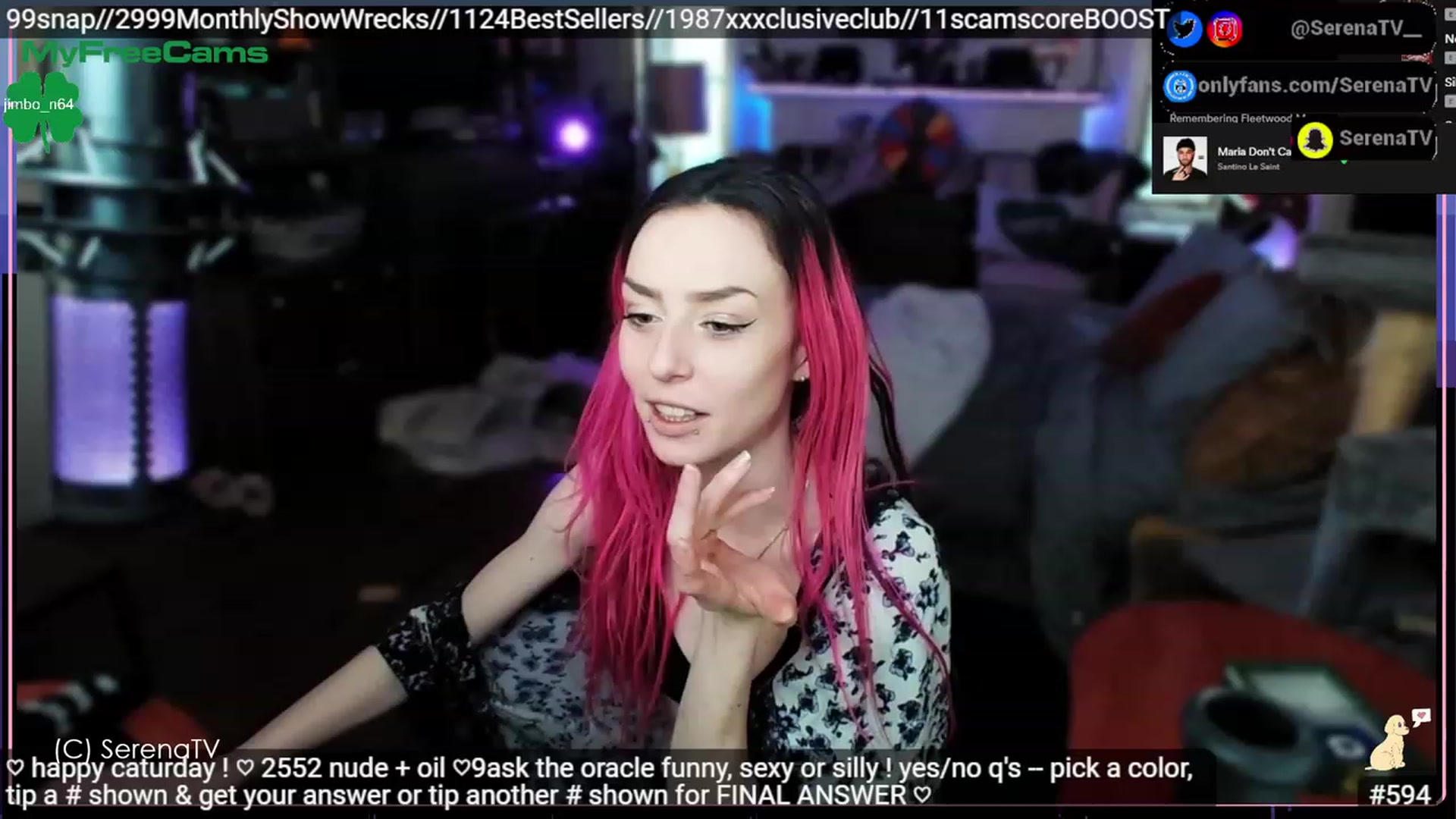 Gallery image thumbnail from serenatv's myfreecams stream on, 03/11/2023, 21:57 image 19 of 20