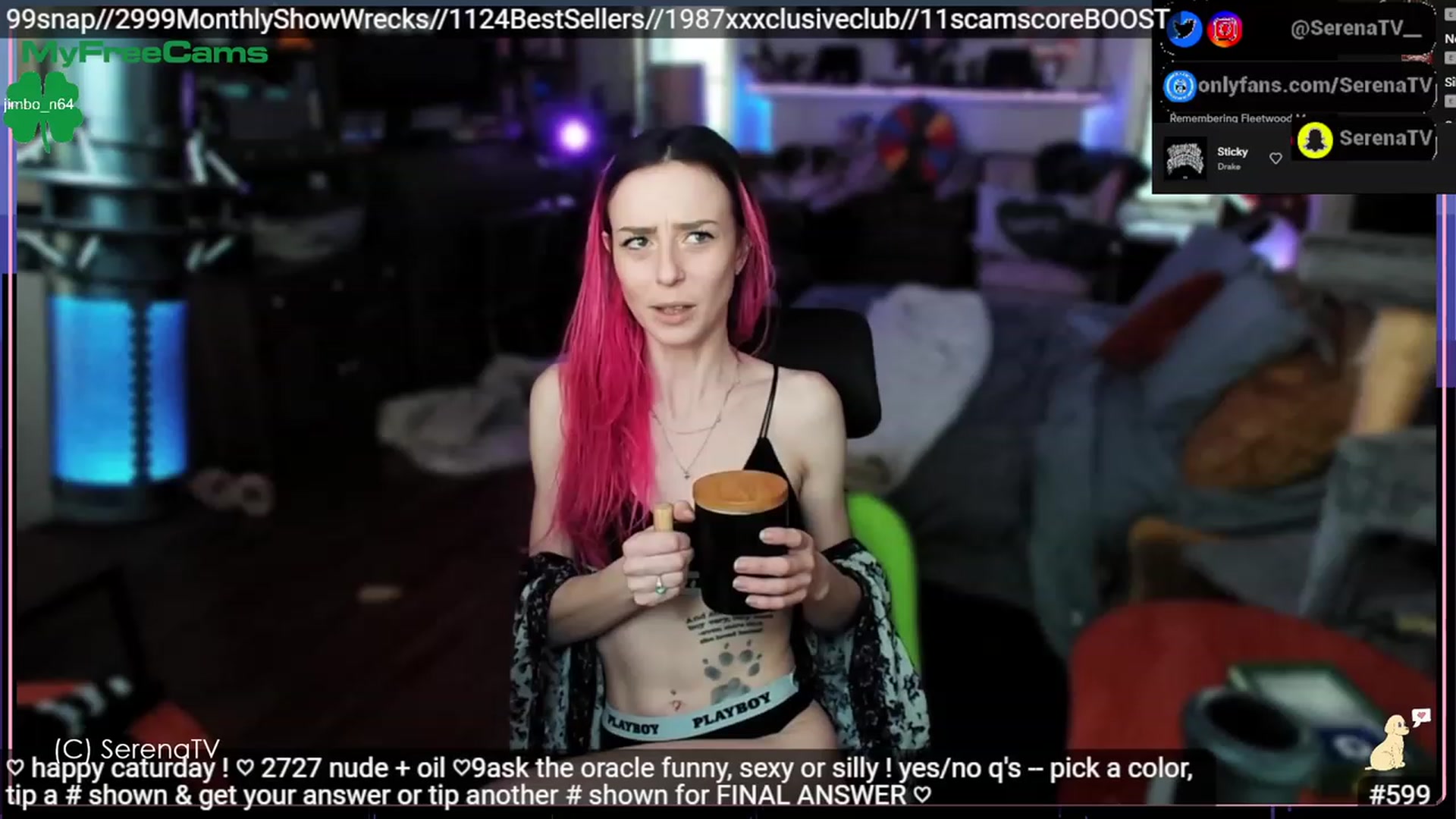 Gallery image thumbnail from serenatv's myfreecams stream on, 03/11/2023, 21:57 image 14 of 20