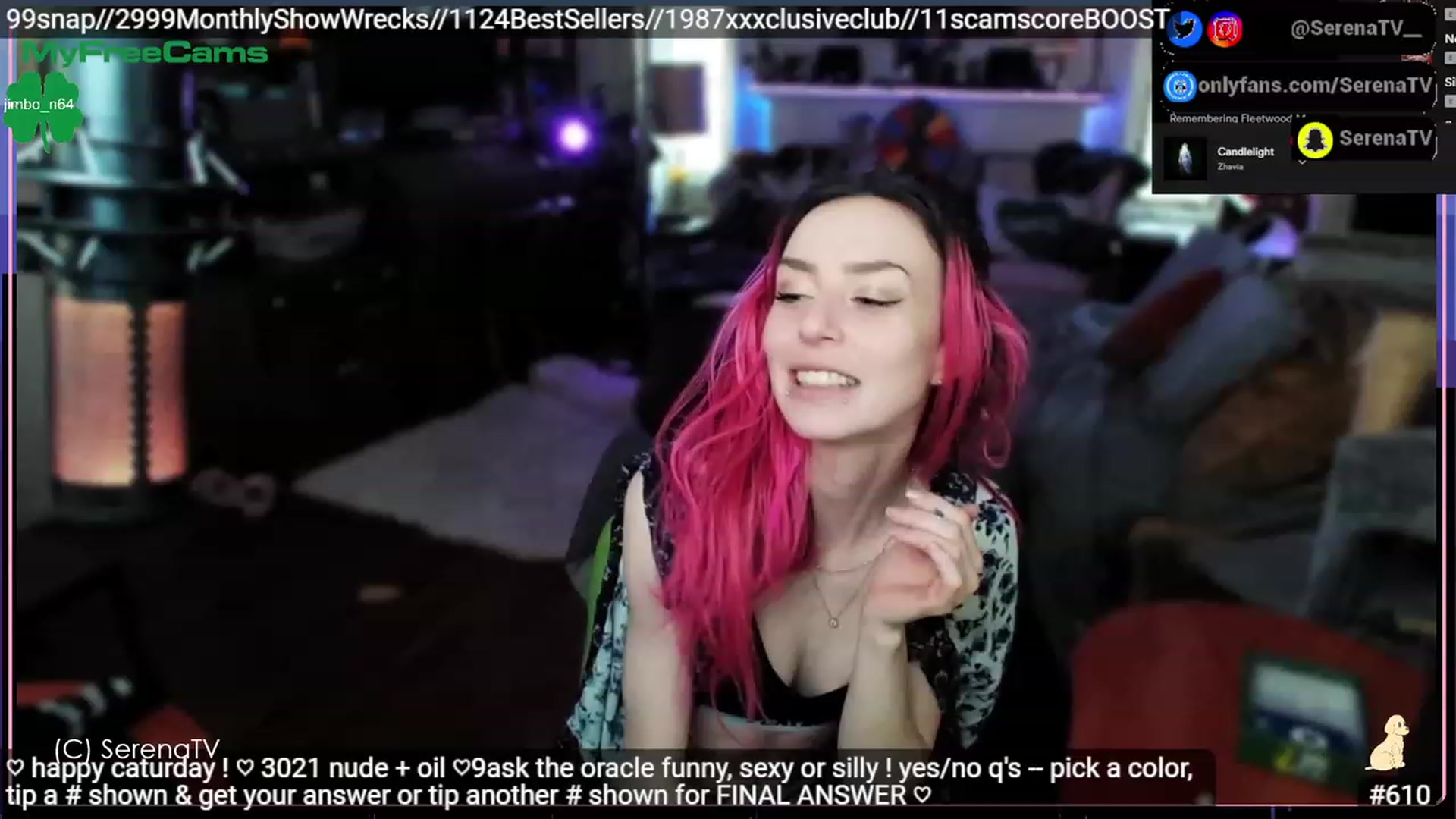 Gallery image thumbnail from serenatv's myfreecams stream on, 03/11/2023, 21:57 image 1 of 20