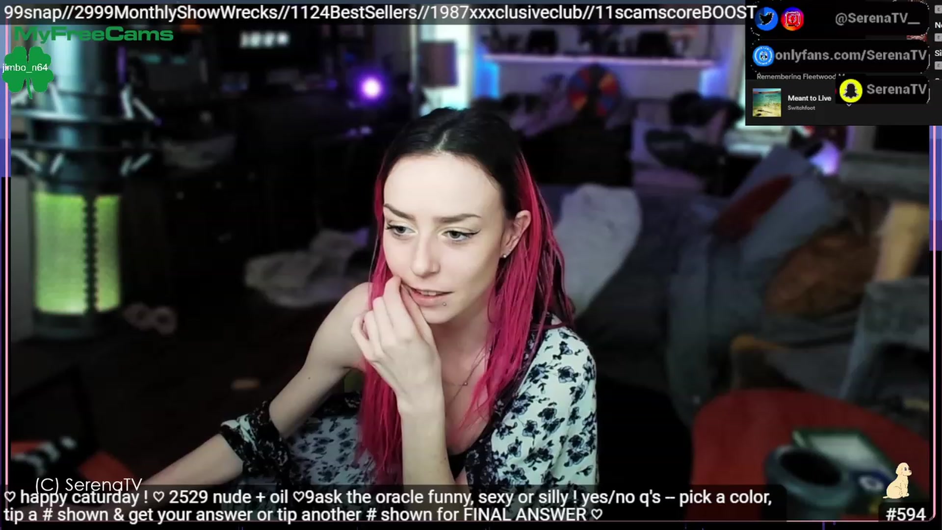 Gallery image thumbnail from serenatv's myfreecams stream on, 03/11/2023, 21:57 image 20 of 20