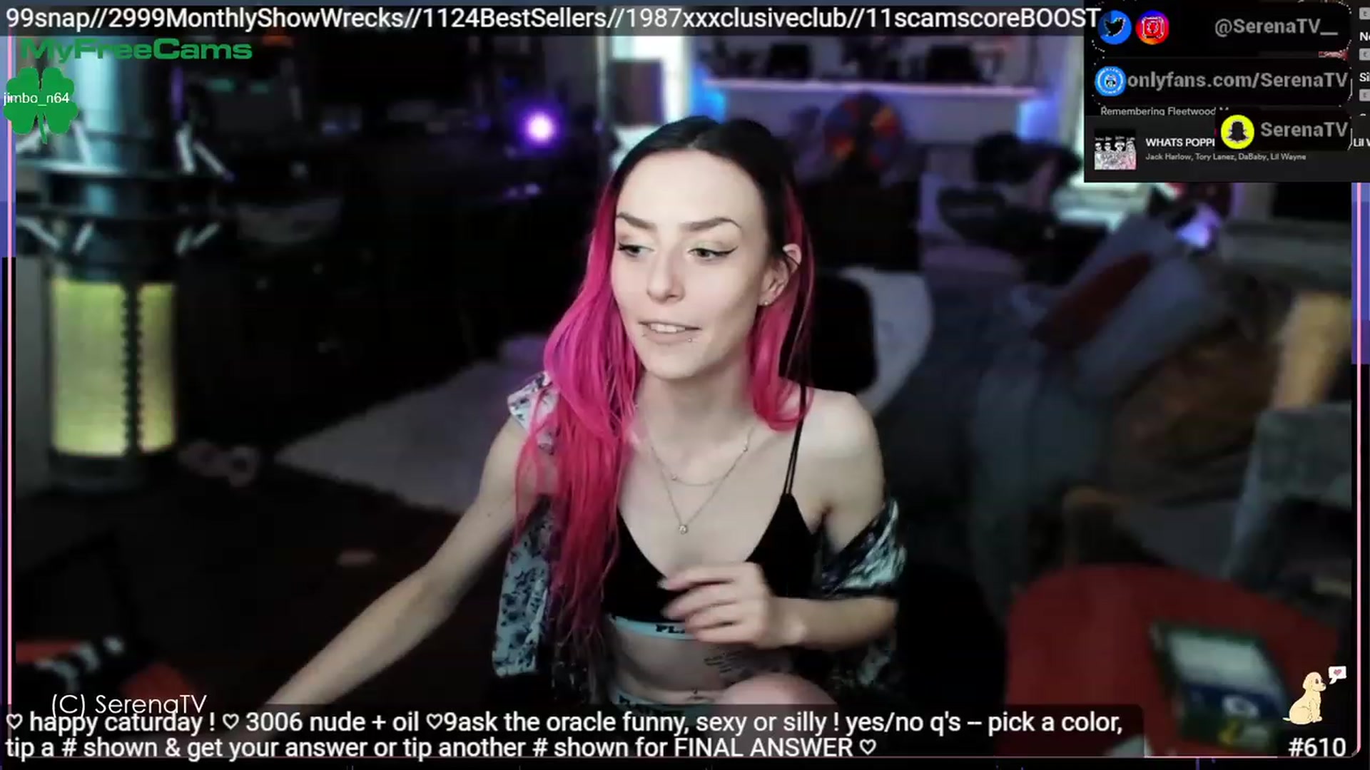 Gallery image thumbnail from serenatv's myfreecams stream on, 03/11/2023, 21:57 image 3 of 20