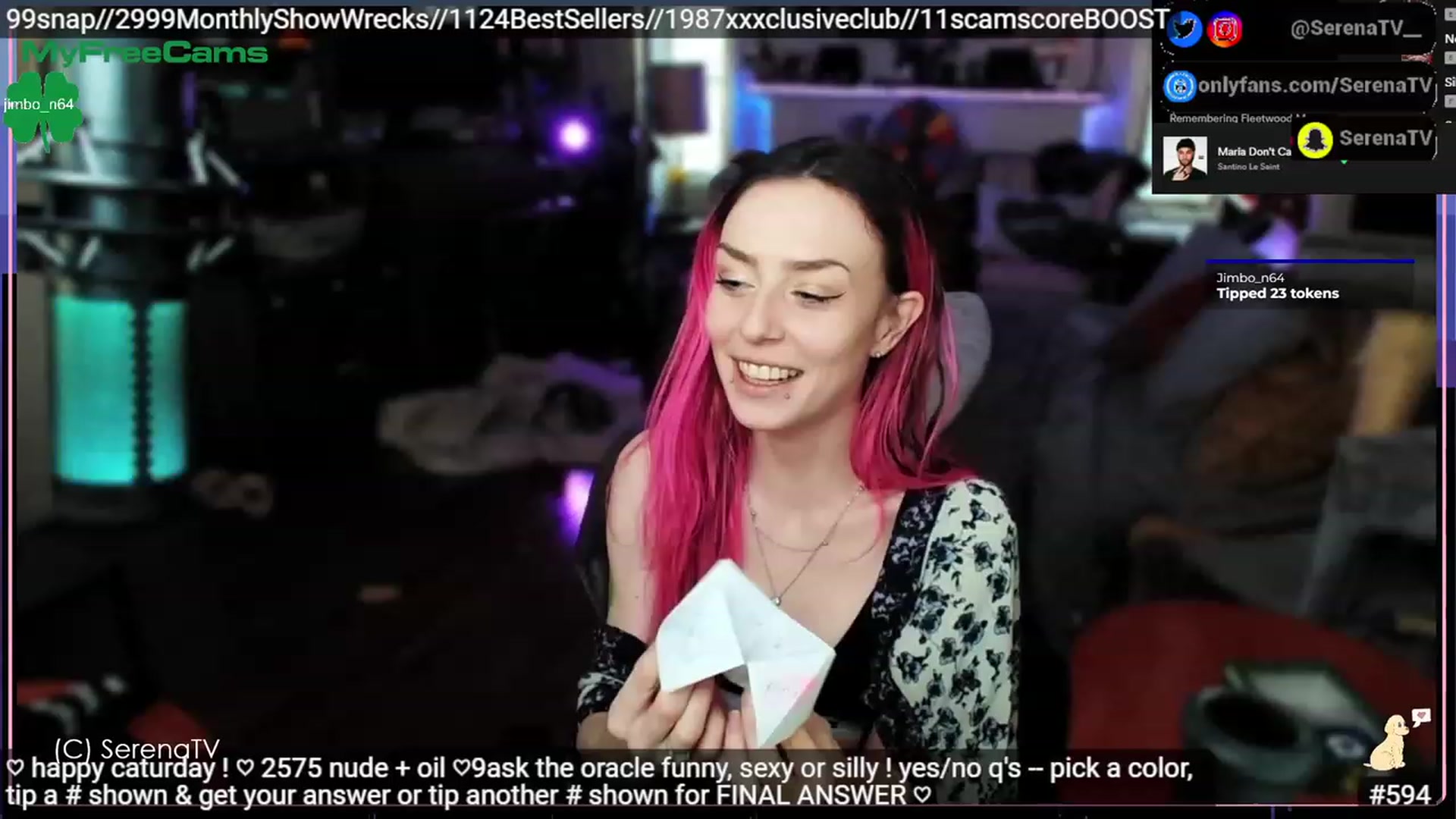 Gallery image thumbnail from serenatv's myfreecams stream on, 03/11/2023, 21:57 image 18 of 20