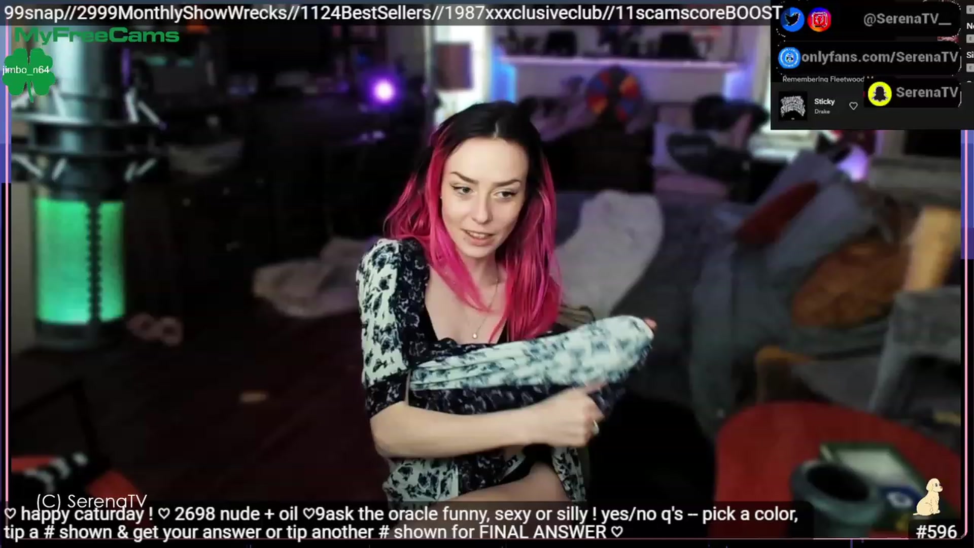 Gallery image thumbnail from serenatv's myfreecams stream on, 03/11/2023, 21:57 image 15 of 20