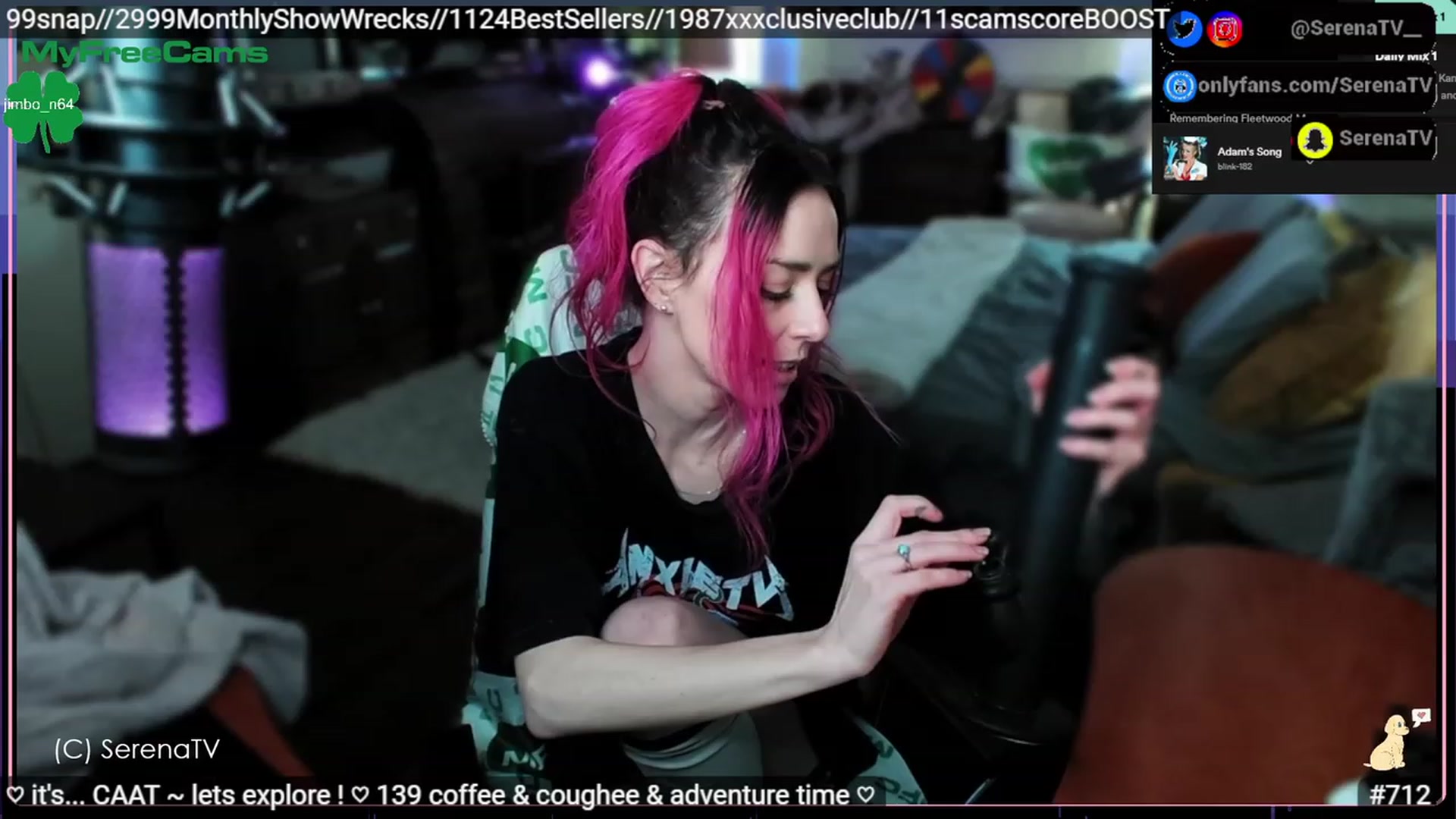 Gallery image thumbnail from serenatv's myfreecams stream on, 03/14/2023, 20:52 image 4 of 20