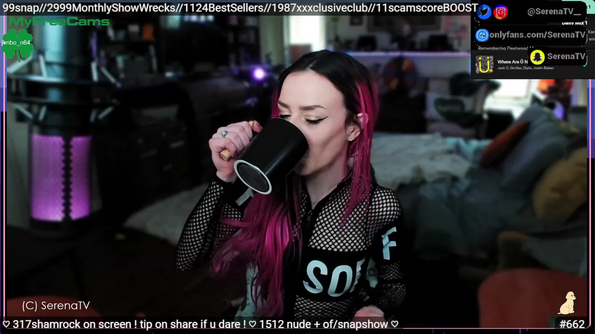Gallery image thumbnail from serenatv's myfreecams stream on, 03/15/2023, 20:39 image 10 of 20