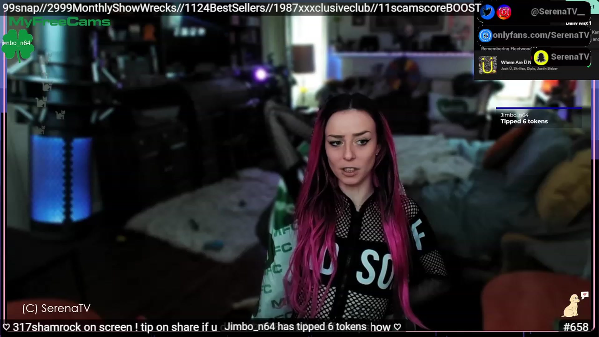 Gallery image thumbnail from serenatv's myfreecams stream on, 03/15/2023, 20:39 image 12 of 20
