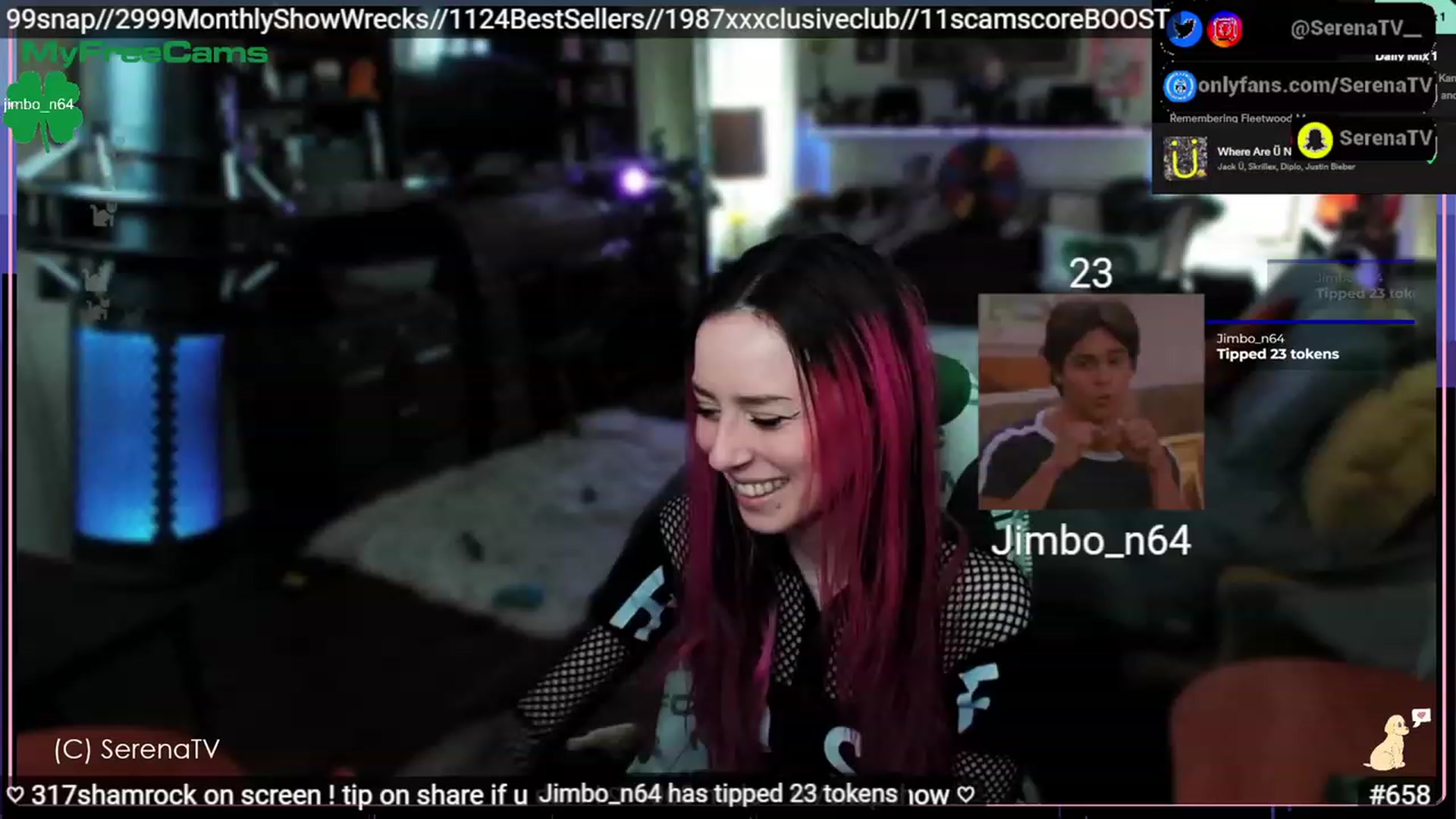 Gallery image thumbnail from serenatv's myfreecams stream on, 03/15/2023, 20:39 image 13 of 20