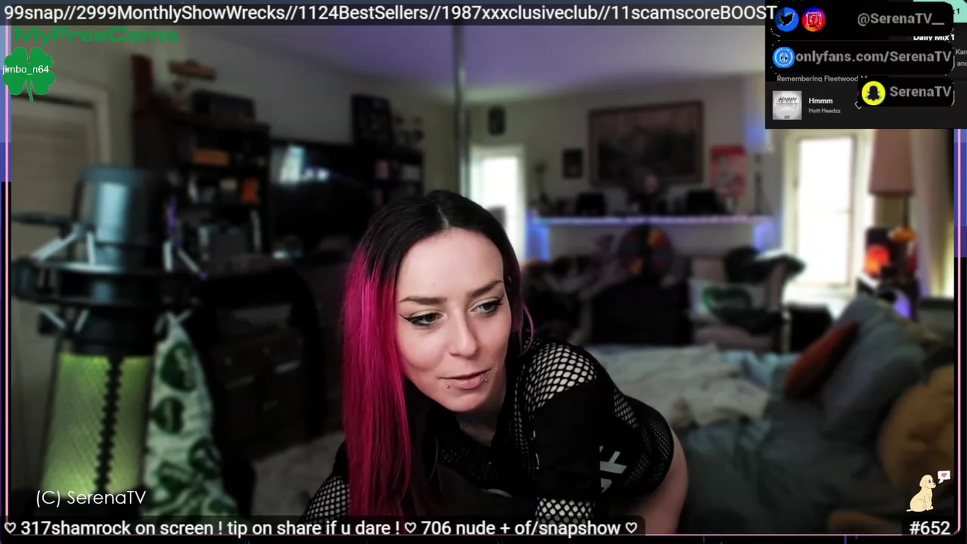 Gallery image thumbnail from serenatv's myfreecams stream on, 03/15/2023, 20:39 image 16 of 20