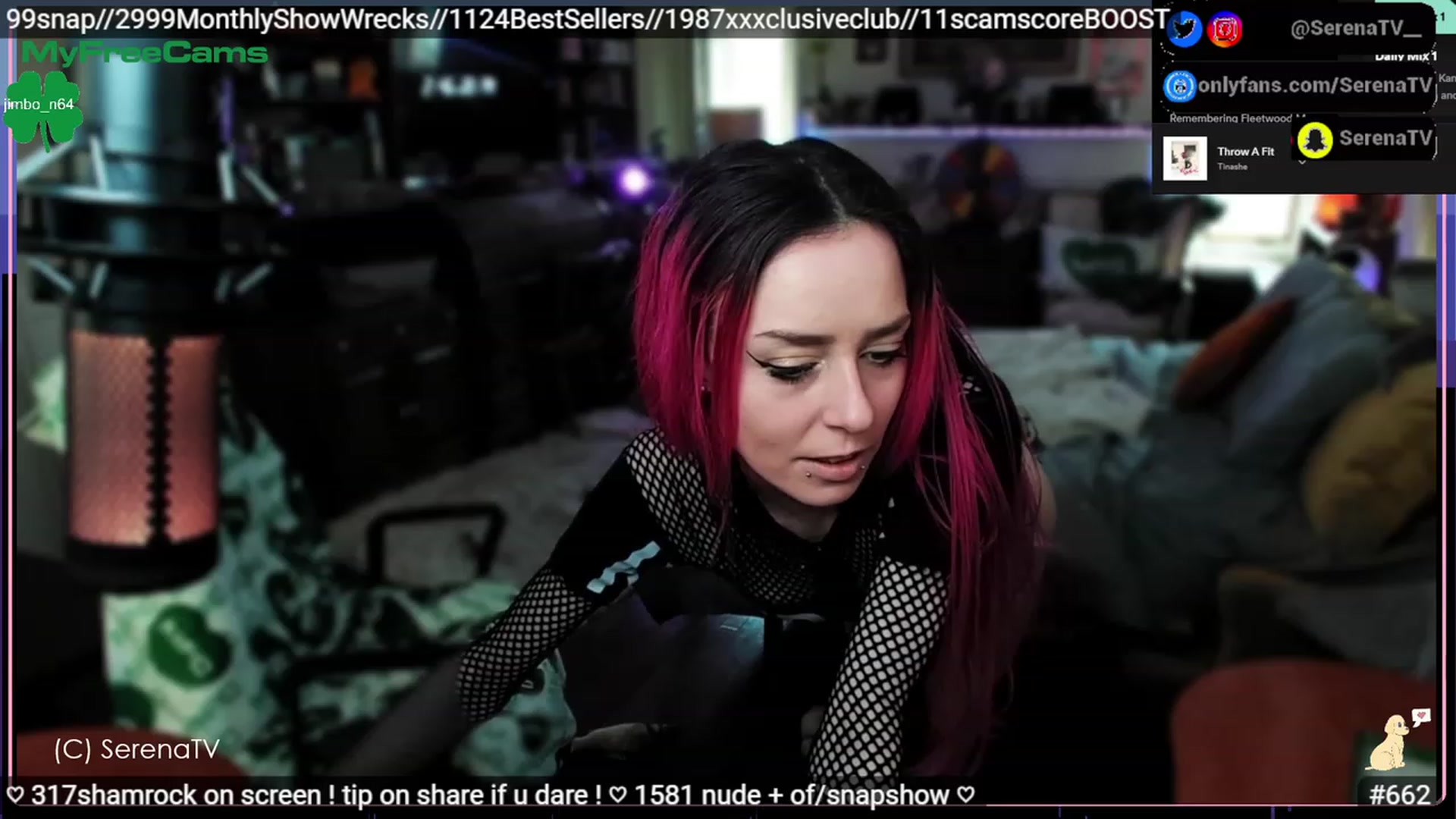 Gallery image thumbnail from serenatv's myfreecams stream on, 03/15/2023, 20:39 image 9 of 20