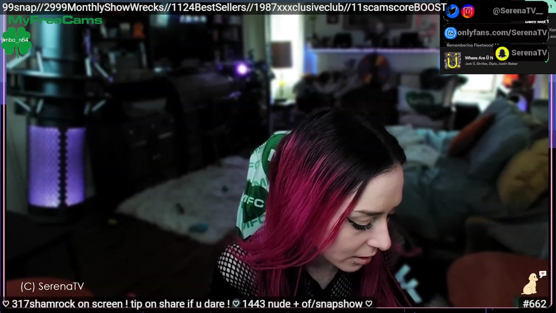 Gallery image thumbnail from serenatv's myfreecams stream on, 03/15/2023, 20:39 image 11 of 20