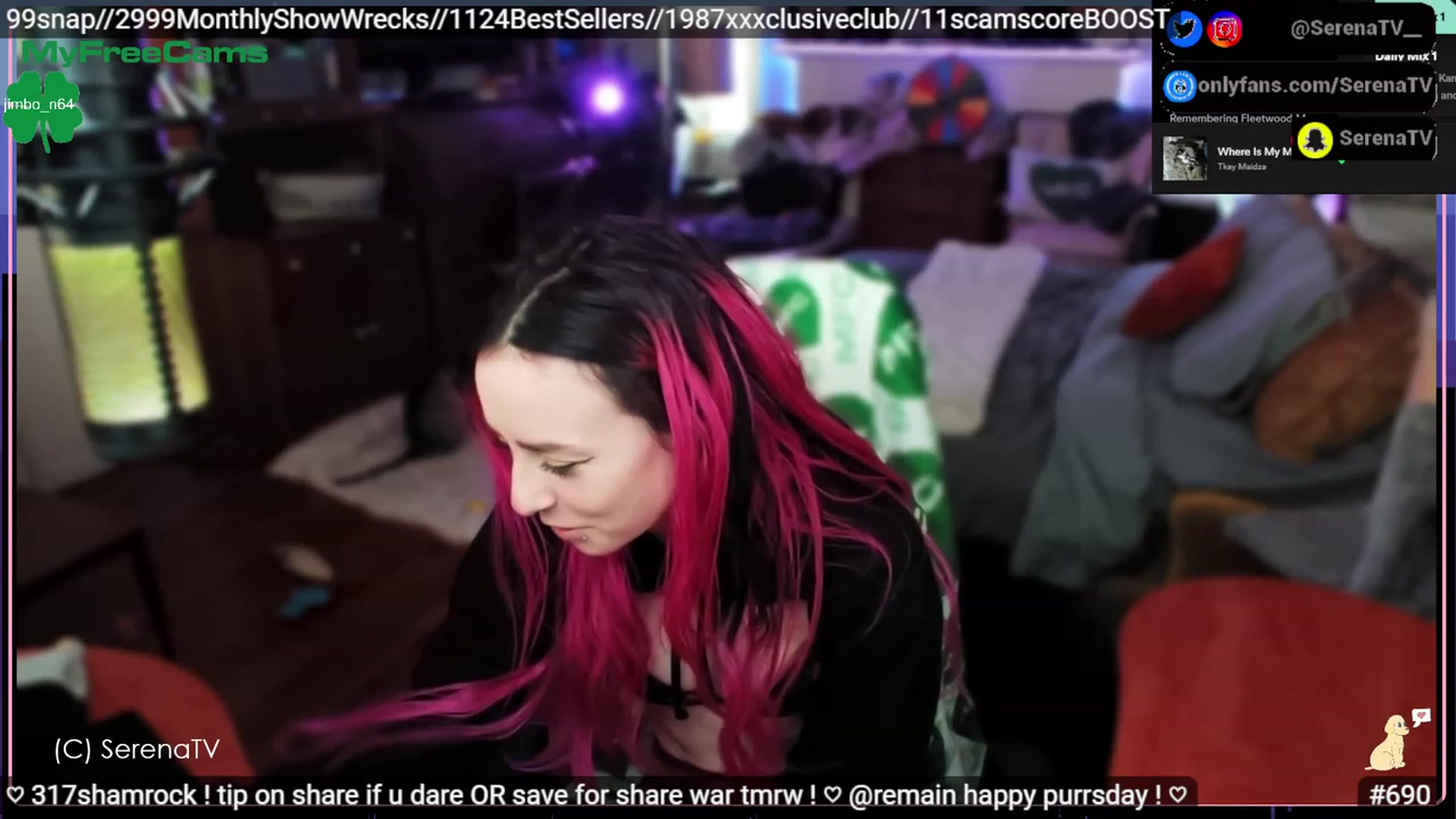 Gallery image thumbnail from serenatv's myfreecams stream on, 03/16/2023, 20:24 image 3 of 20