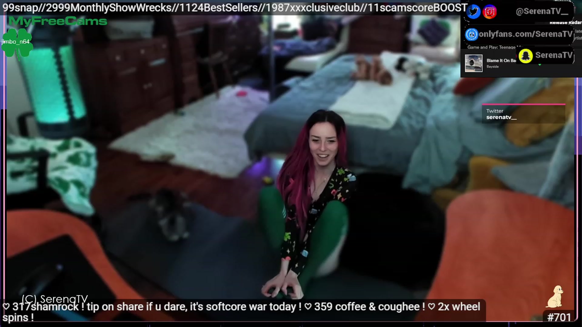 Gallery image thumbnail from serenatv's myfreecams stream on, 03/17/2023, 20:24 image 6 of 20