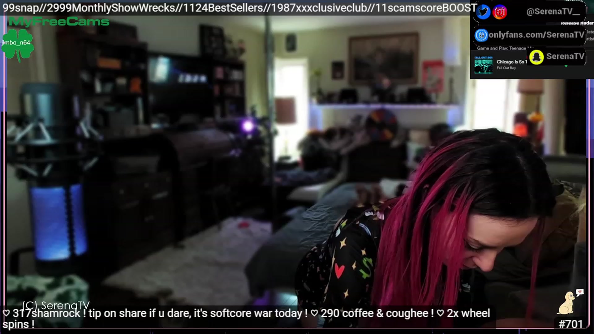 Gallery image thumbnail from serenatv's myfreecams stream on, 03/17/2023, 20:24 image 7 of 20