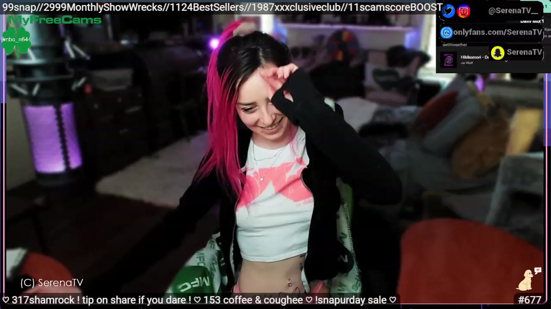 Gallery image thumbnail from serenatv's myfreecams stream on, 03/18/2023, 19:56 image 11 of 20