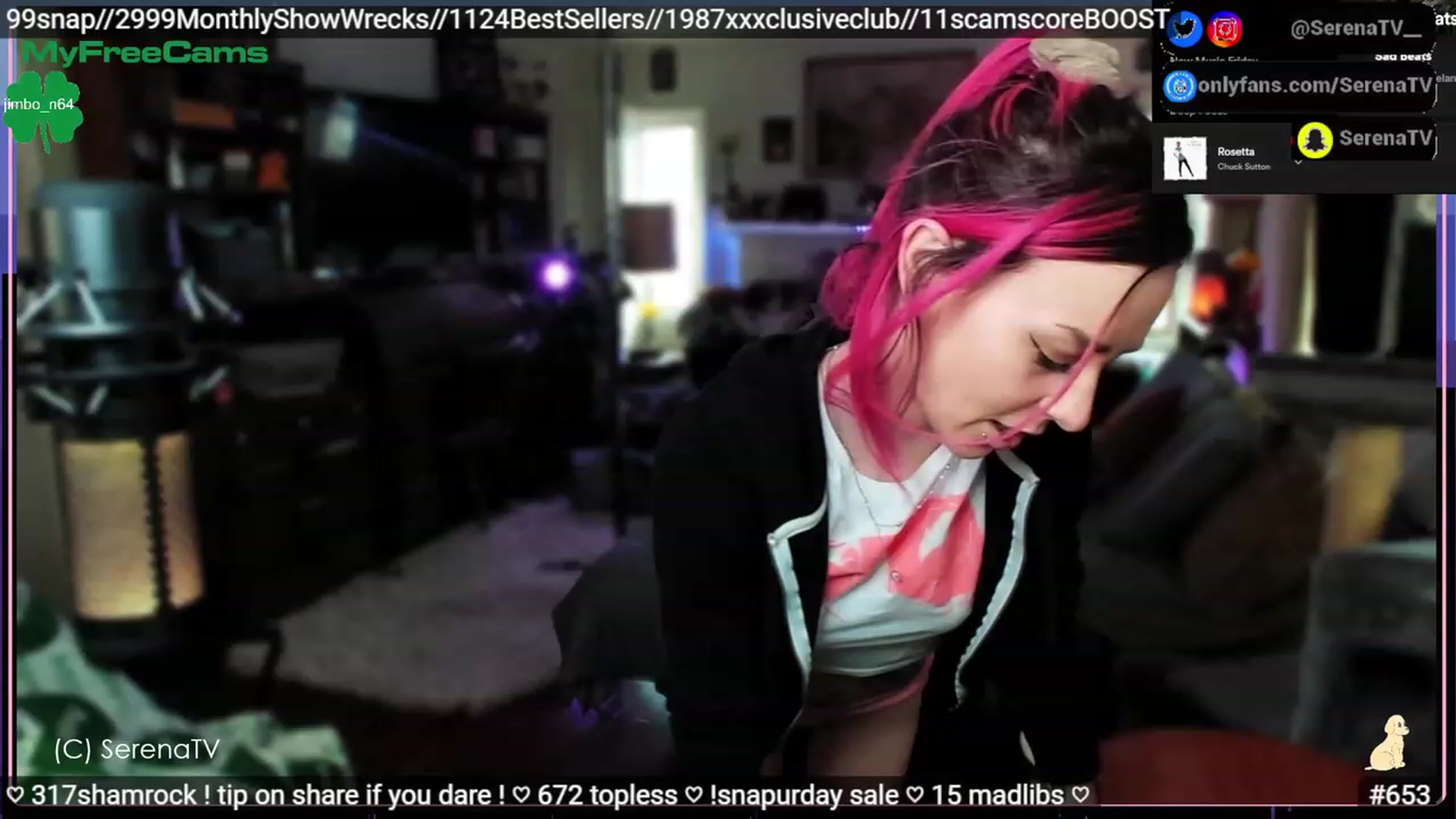 Gallery image thumbnail from serenatv's myfreecams stream on, 03/18/2023, 20:20 image 11 of 20