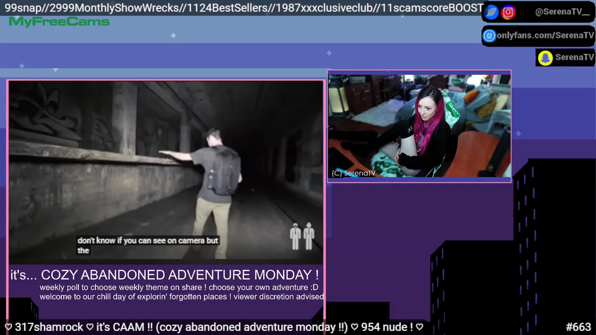 Gallery image thumbnail from serenatv's myfreecams stream on, 03/20/2023, 19:10 image 8 of 20