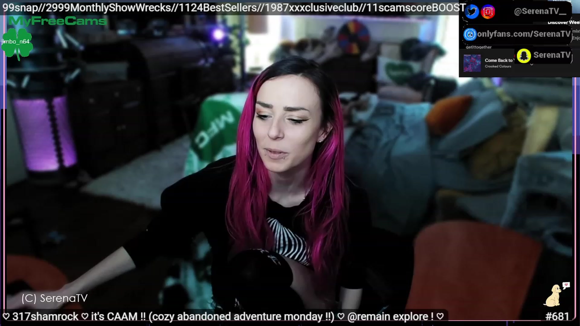 Gallery image thumbnail from serenatv's myfreecams stream on, 03/20/2023, 19:10 image 1 of 20