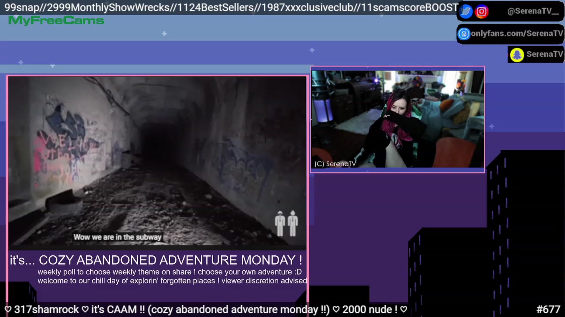 Gallery image thumbnail from serenatv's myfreecams stream on, 03/20/2023, 19:10 image 6 of 20