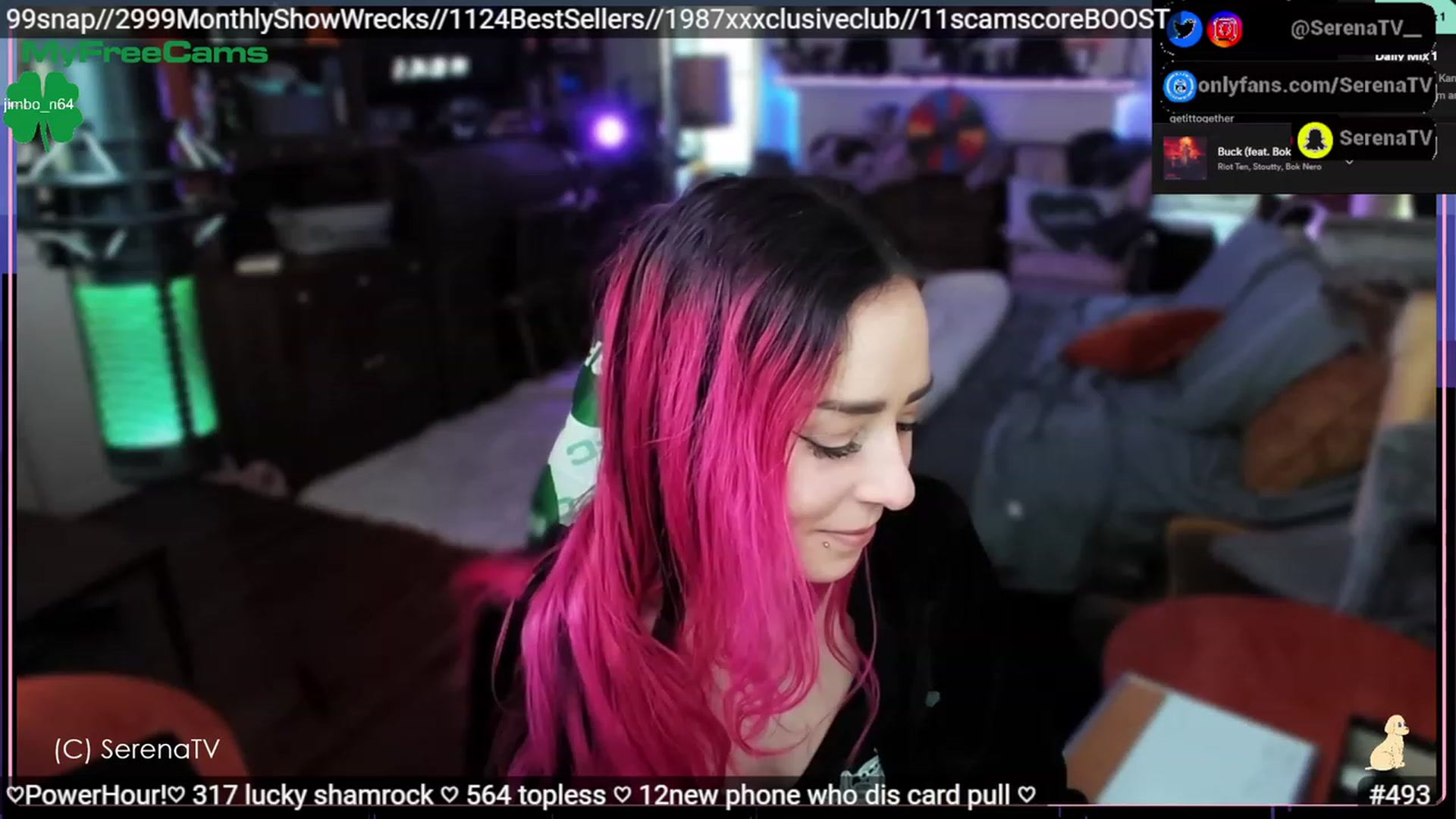 Gallery image thumbnail from serenatv's myfreecams stream on, 03/22/2023, 20:06 image 7 of 20
