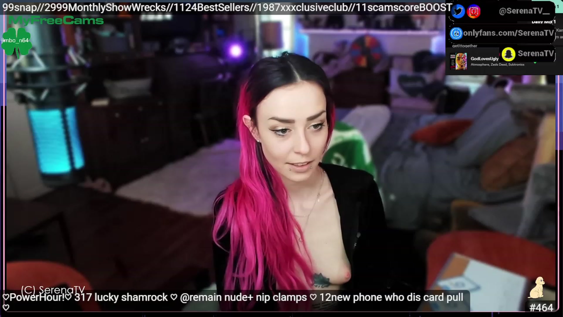 Gallery image thumbnail from serenatv's myfreecams stream on, 03/22/2023, 20:06 image 16 of 20