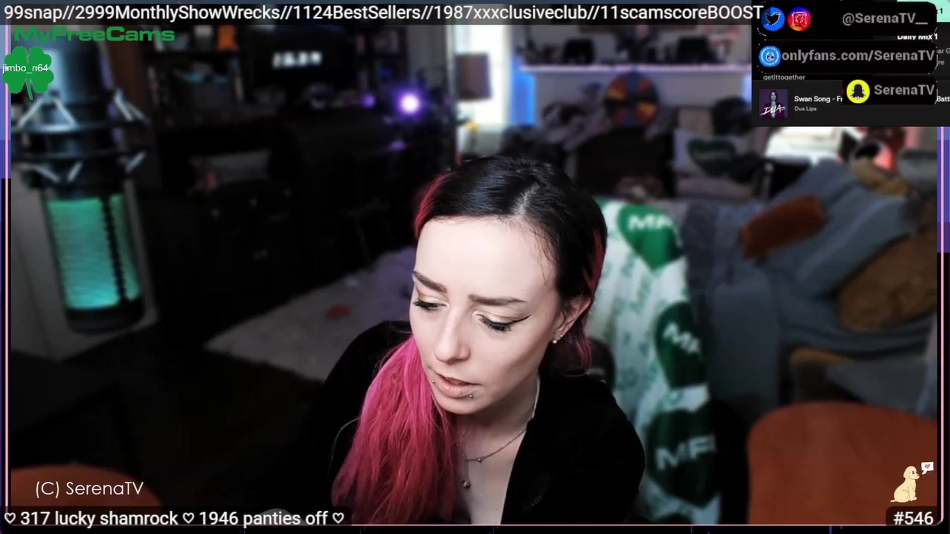 Gallery image thumbnail from serenatv's myfreecams stream on, 03/26/2023, 20:38 image 9 of 20