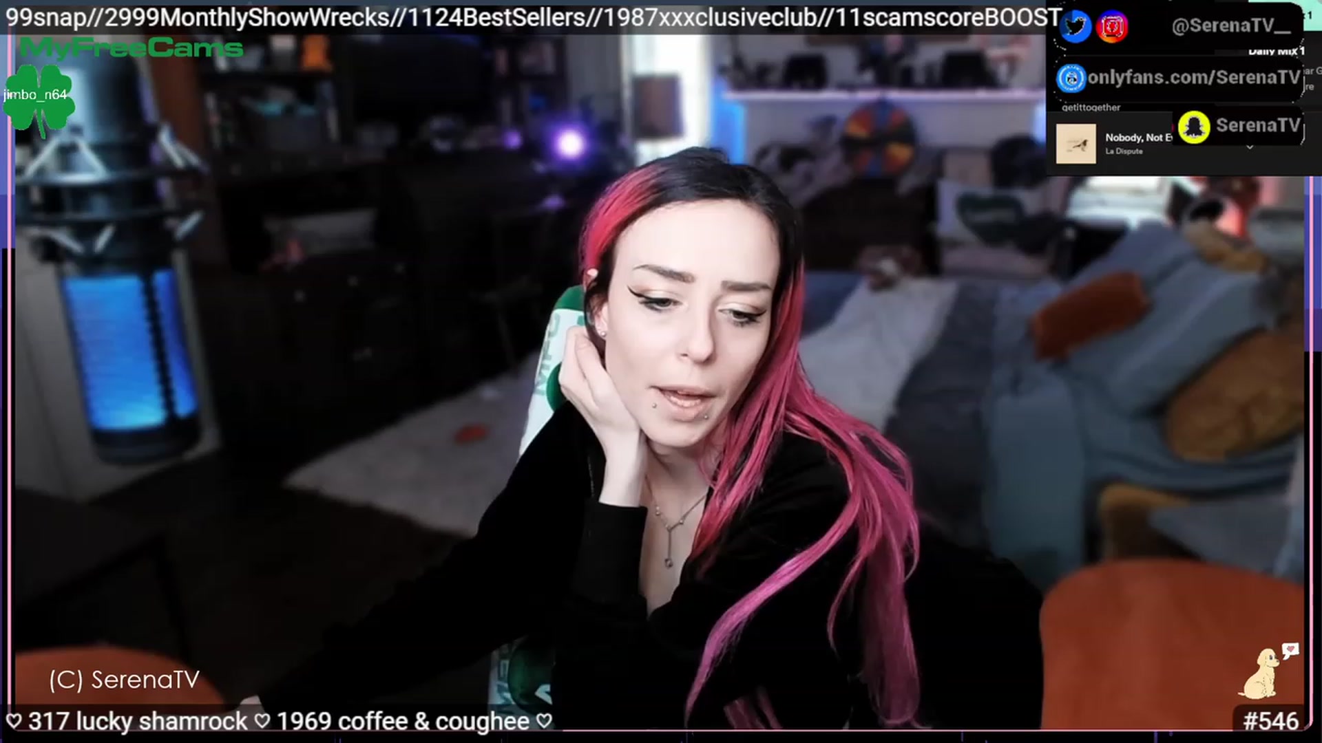 Gallery image thumbnail from serenatv's myfreecams stream on, 03/26/2023, 20:38 image 8 of 20