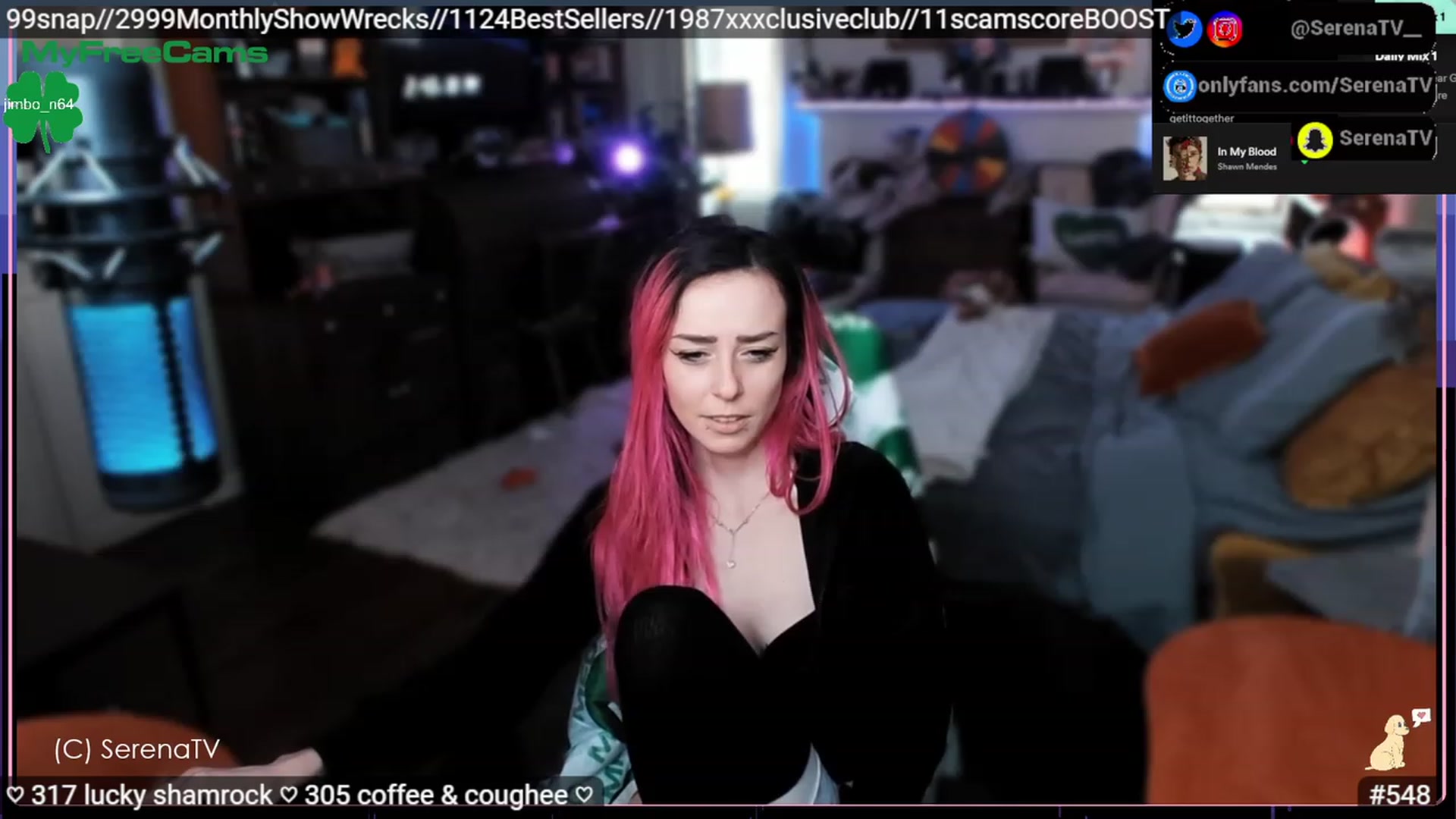 Gallery image thumbnail from serenatv's myfreecams stream on, 03/26/2023, 20:38 image 5 of 20