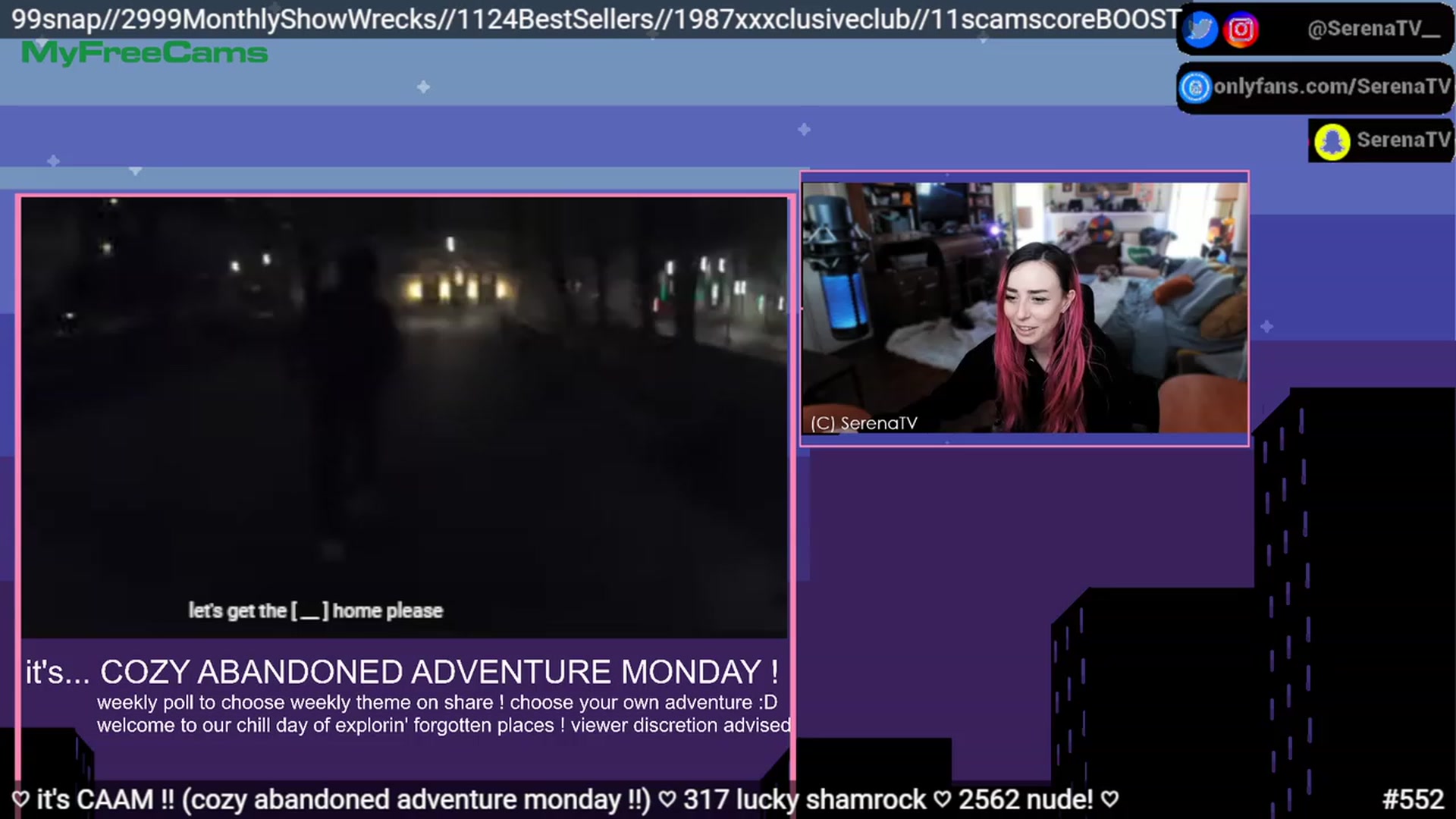 Gallery image thumbnail from serenatv's myfreecams stream on, 03/27/2023, 19:15 image 4 of 20