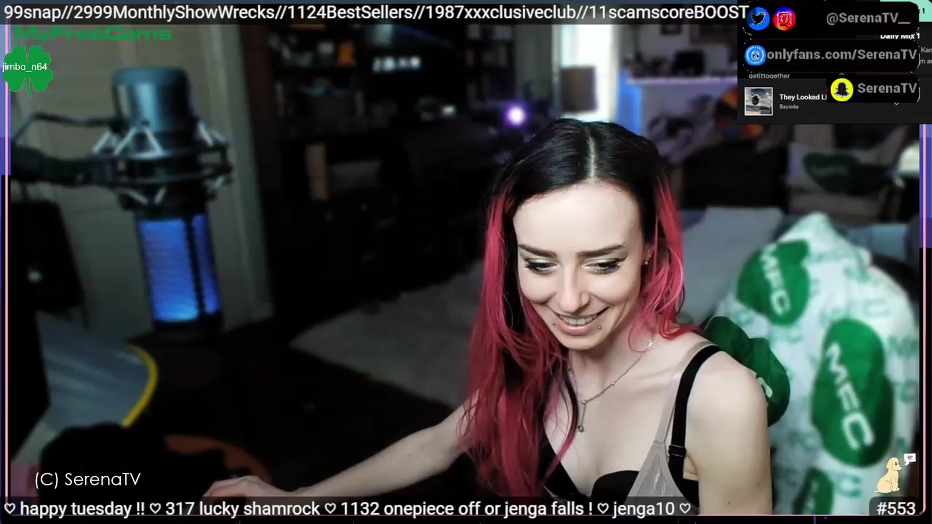 Gallery image thumbnail from serenatv's myfreecams stream on, 03/28/2023, 20:50 image 11 of 20