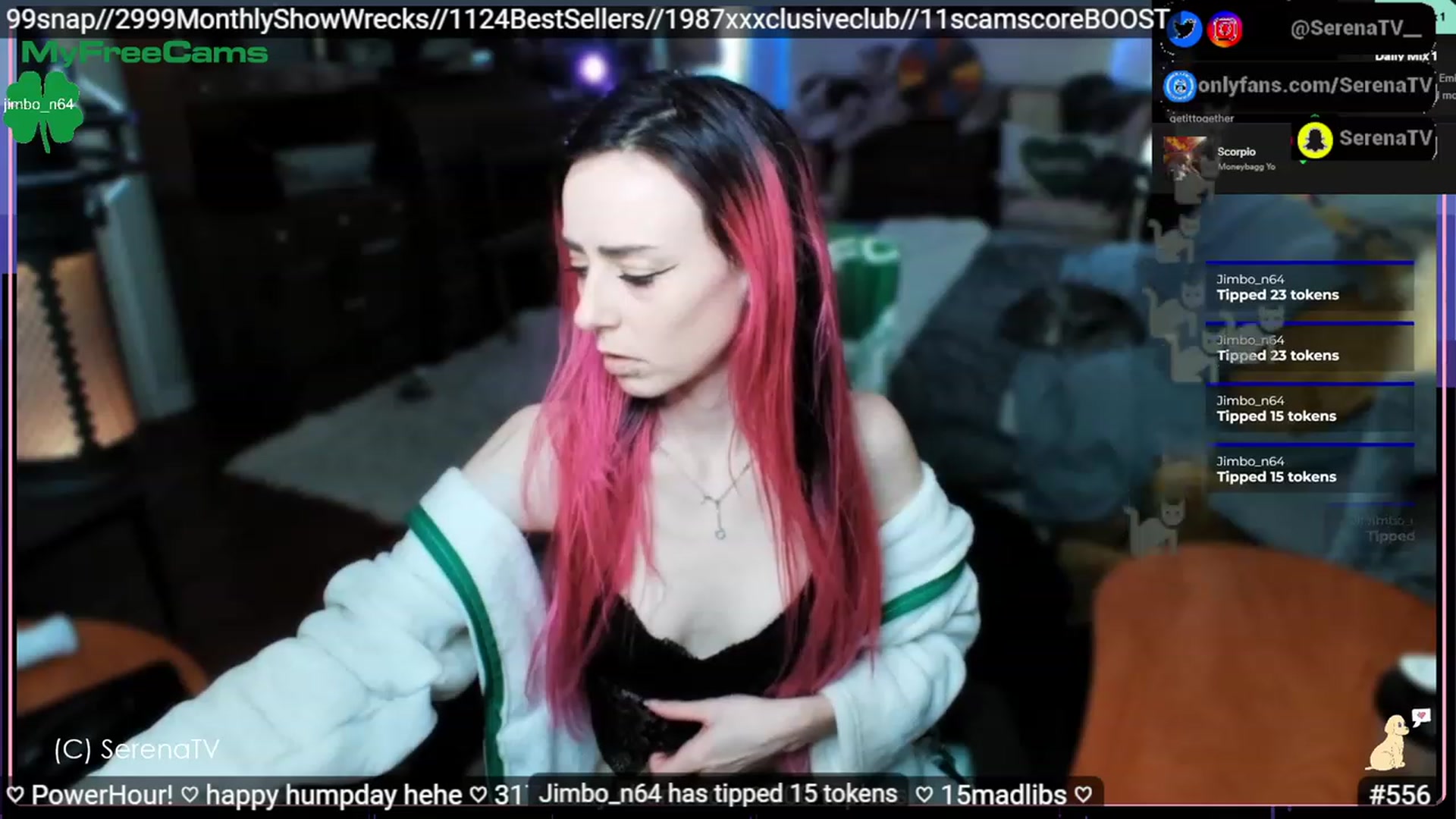 Gallery image thumbnail from serenatv's myfreecams stream on, 03/29/2023, 20:47 image 13 of 20