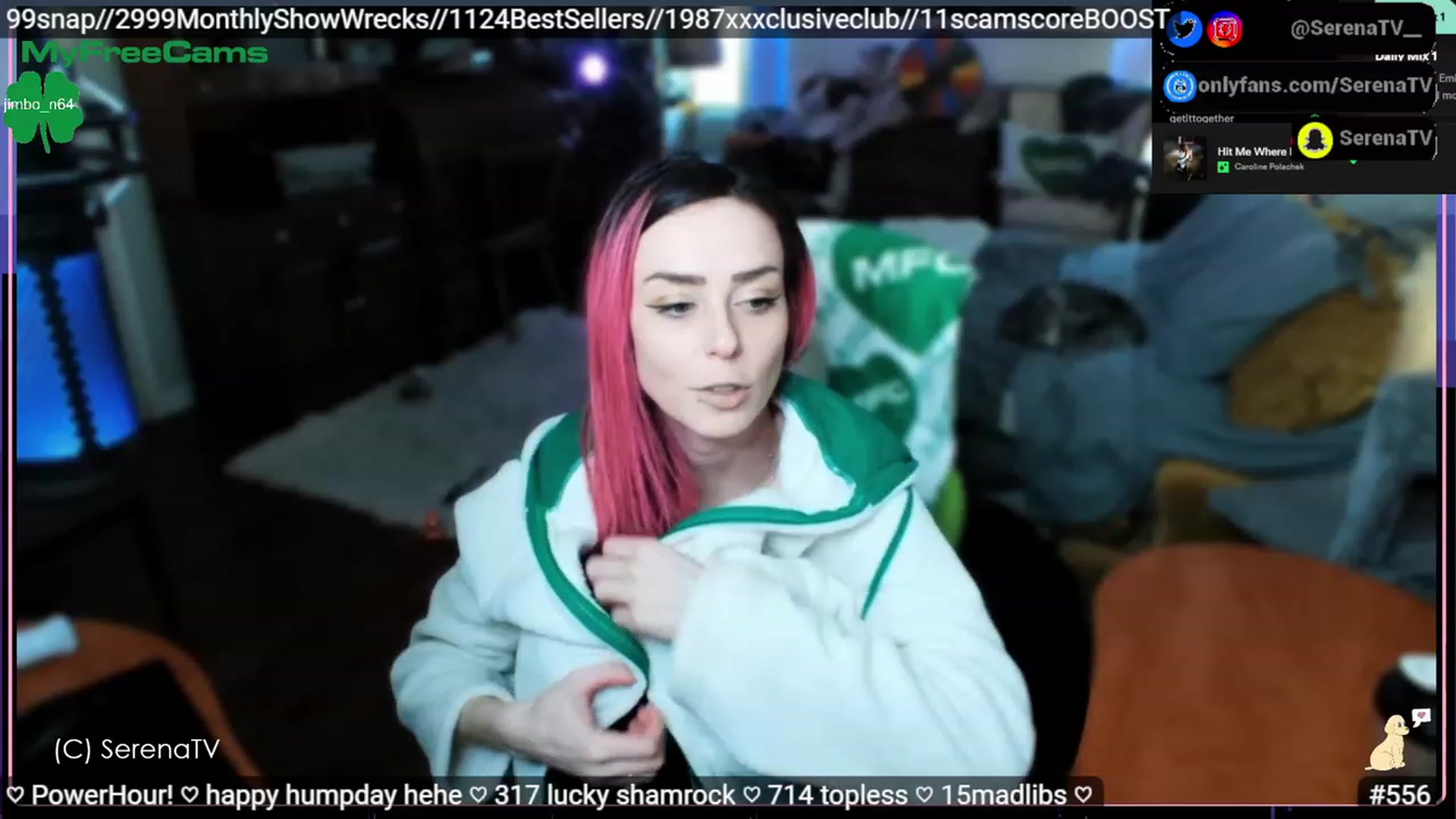 Gallery image thumbnail from serenatv's myfreecams stream on, 03/29/2023, 20:47 image 12 of 20